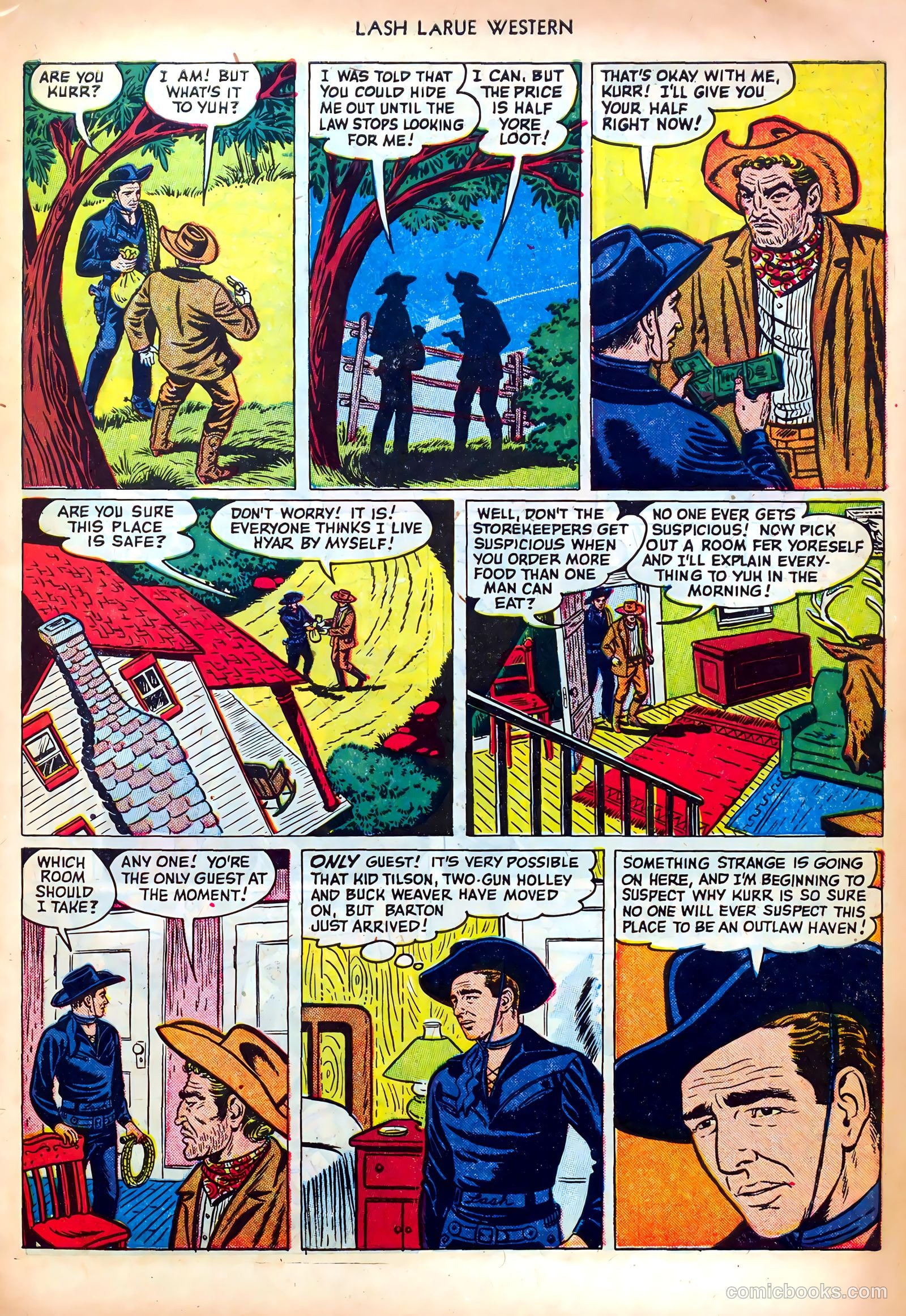 Lash LaRue Western #25 (1952) — page 7