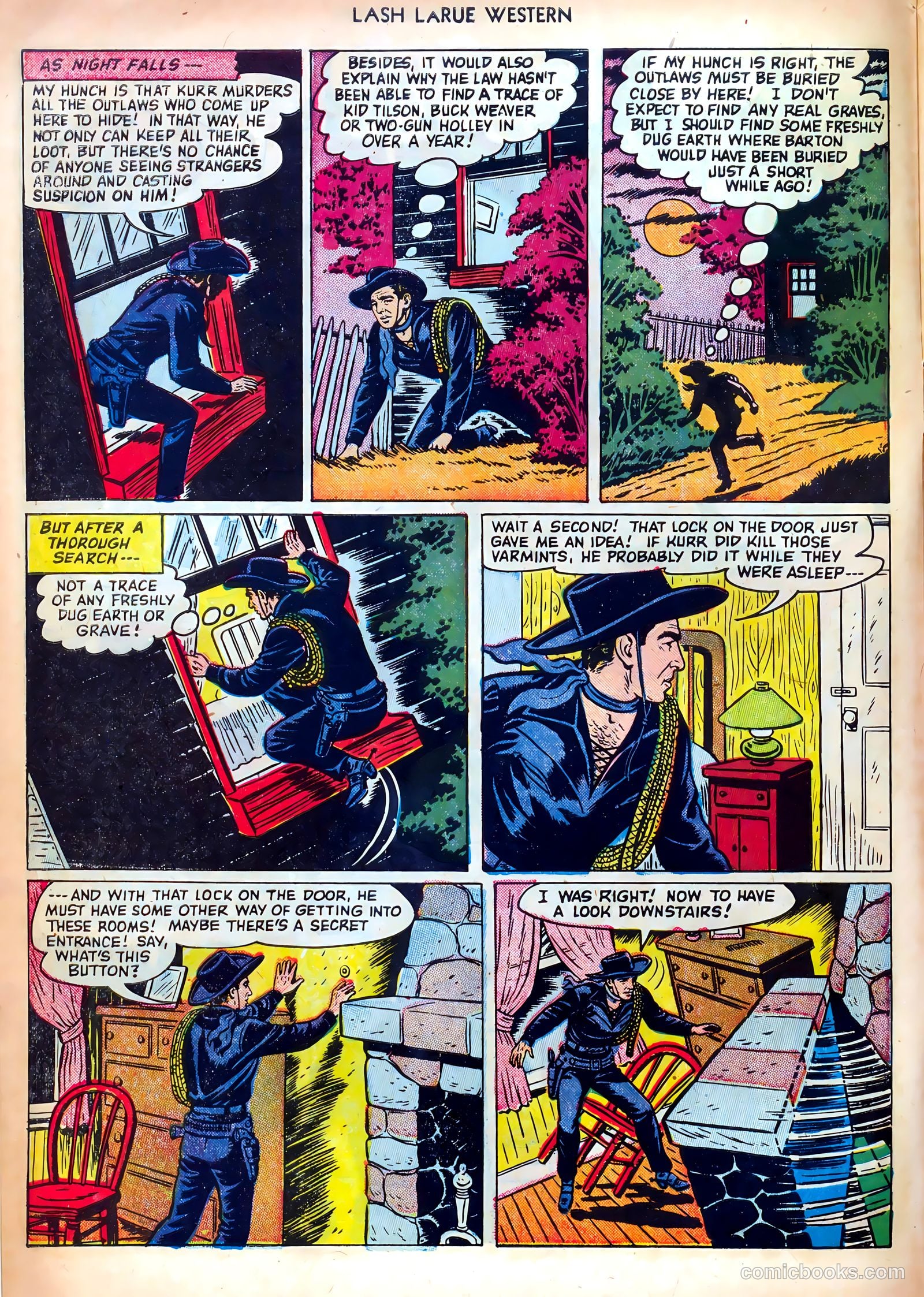 Lash LaRue Western #25 (1952) — page 8
