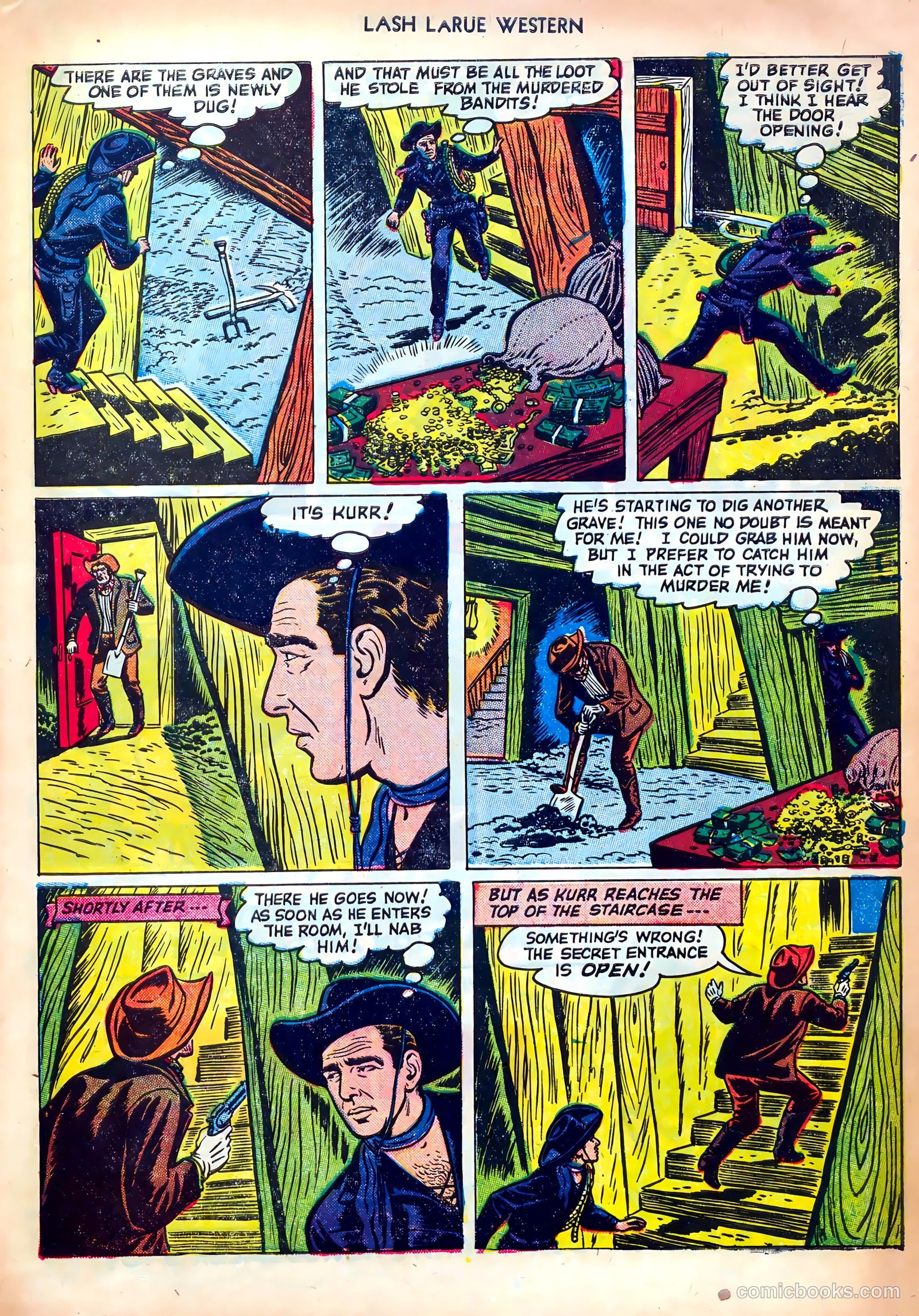 Lash LaRue Western #25 (1952) — page 9