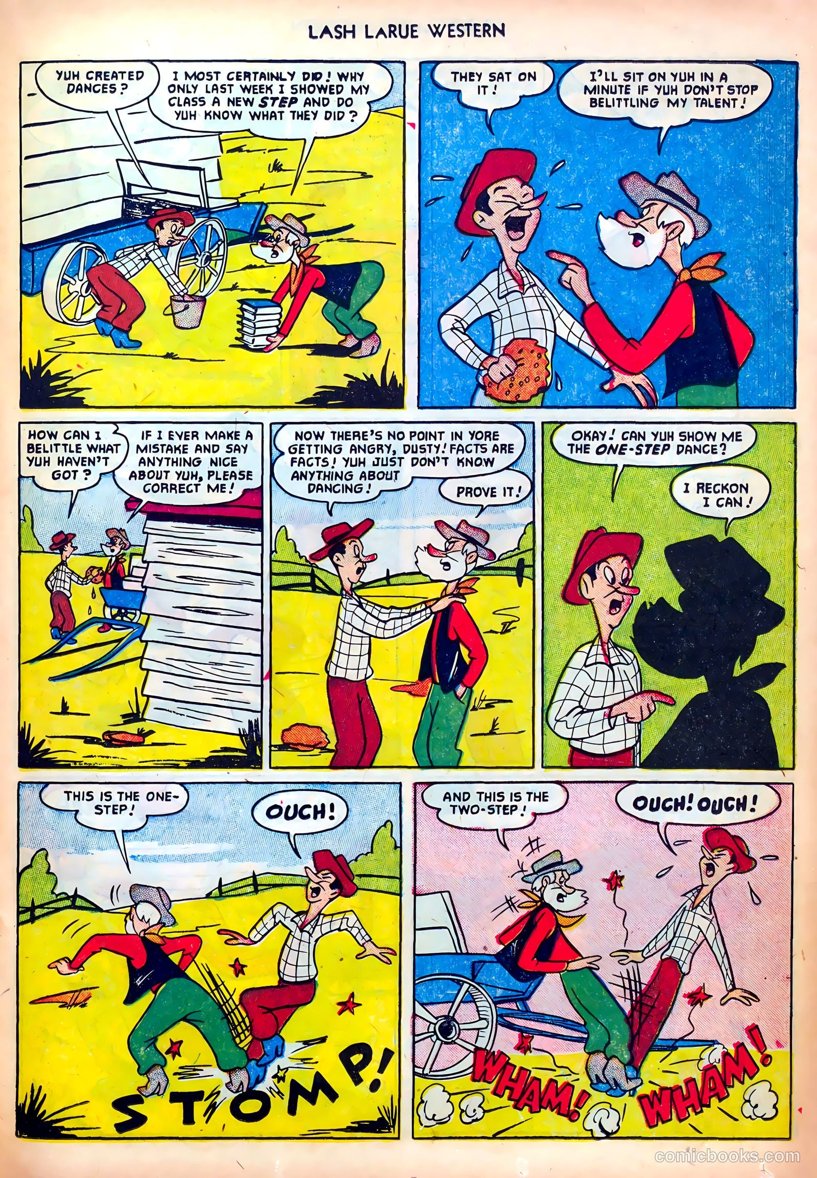 Lash LaRue Western #25 (1952) — page 15