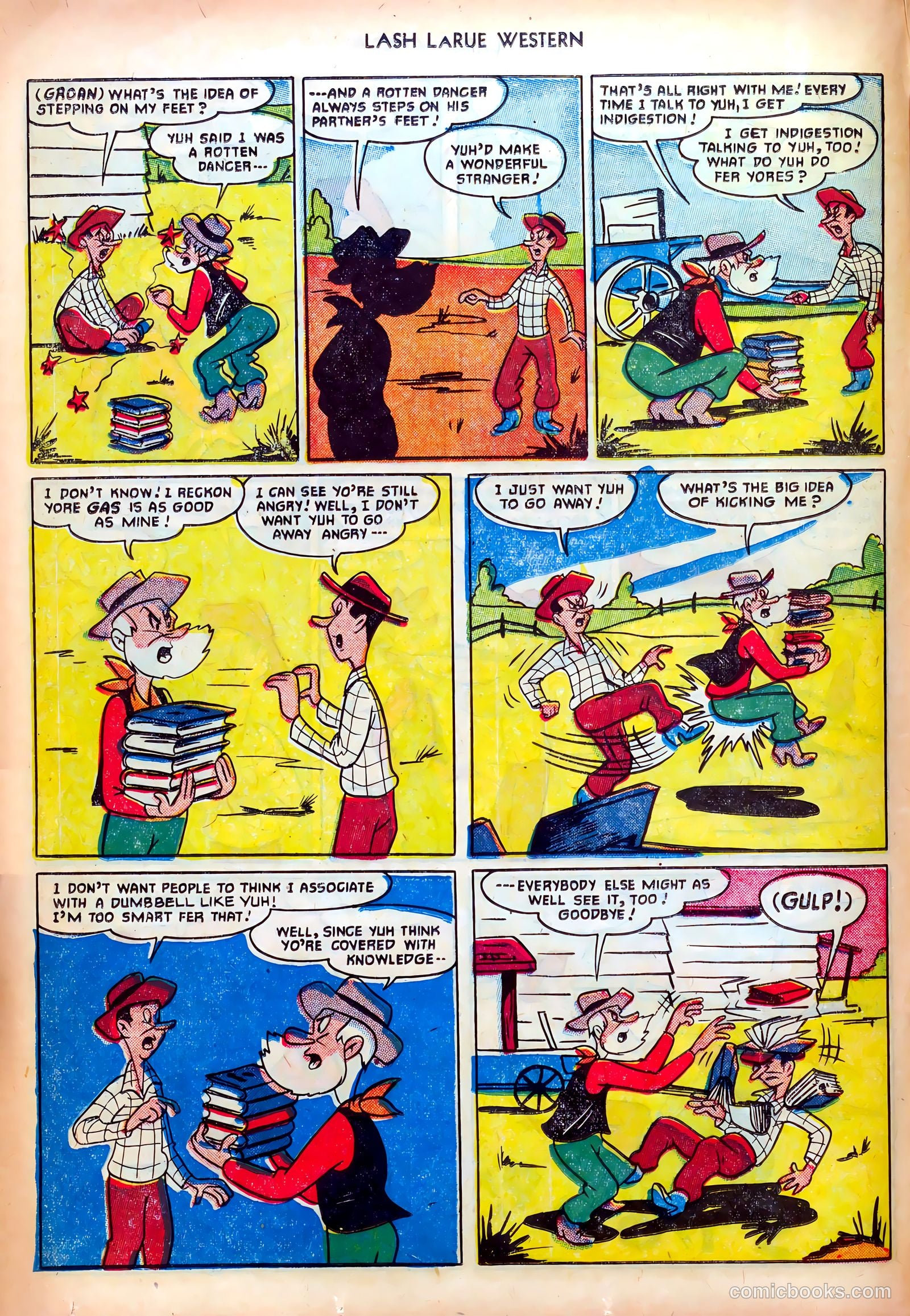 Lash LaRue Western #25 (1952) — page 16