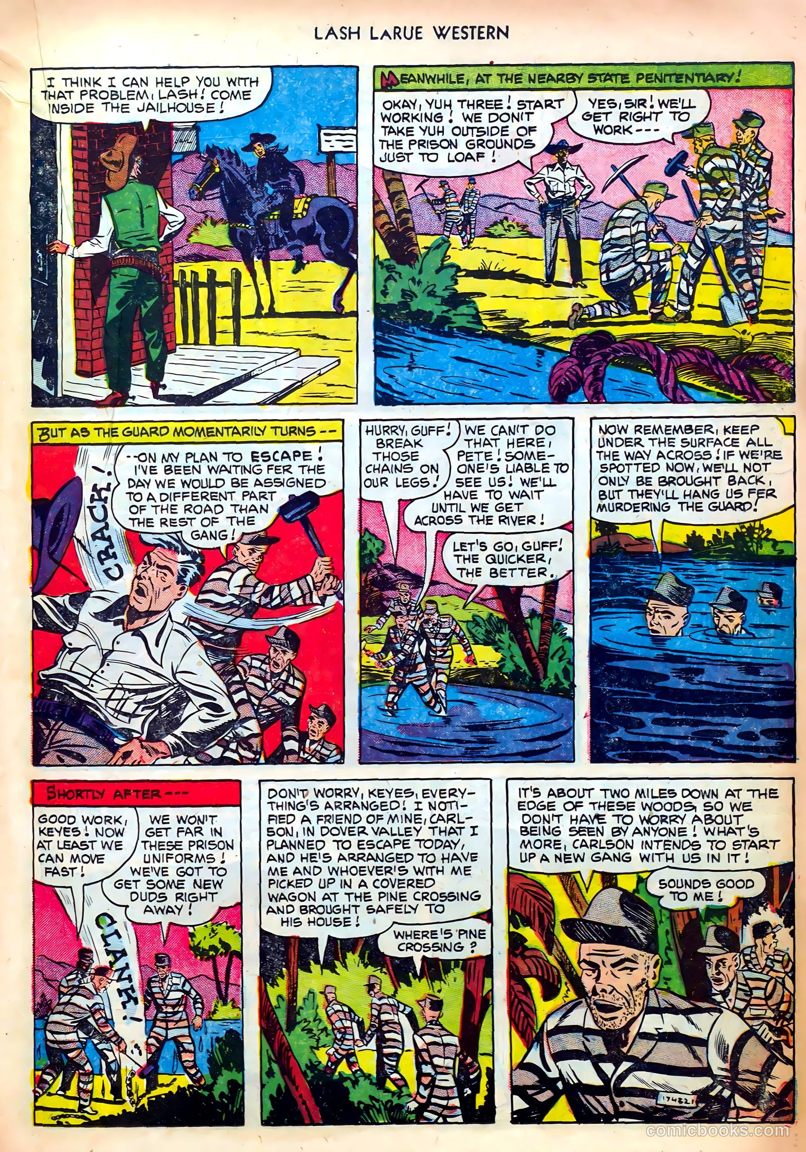 Lash LaRue Western #25 (1952) — page 19