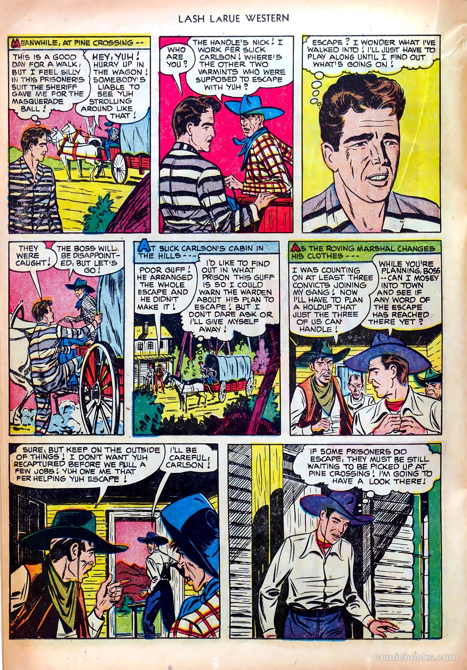 Lash LaRue Western #25 (1952) — page 20