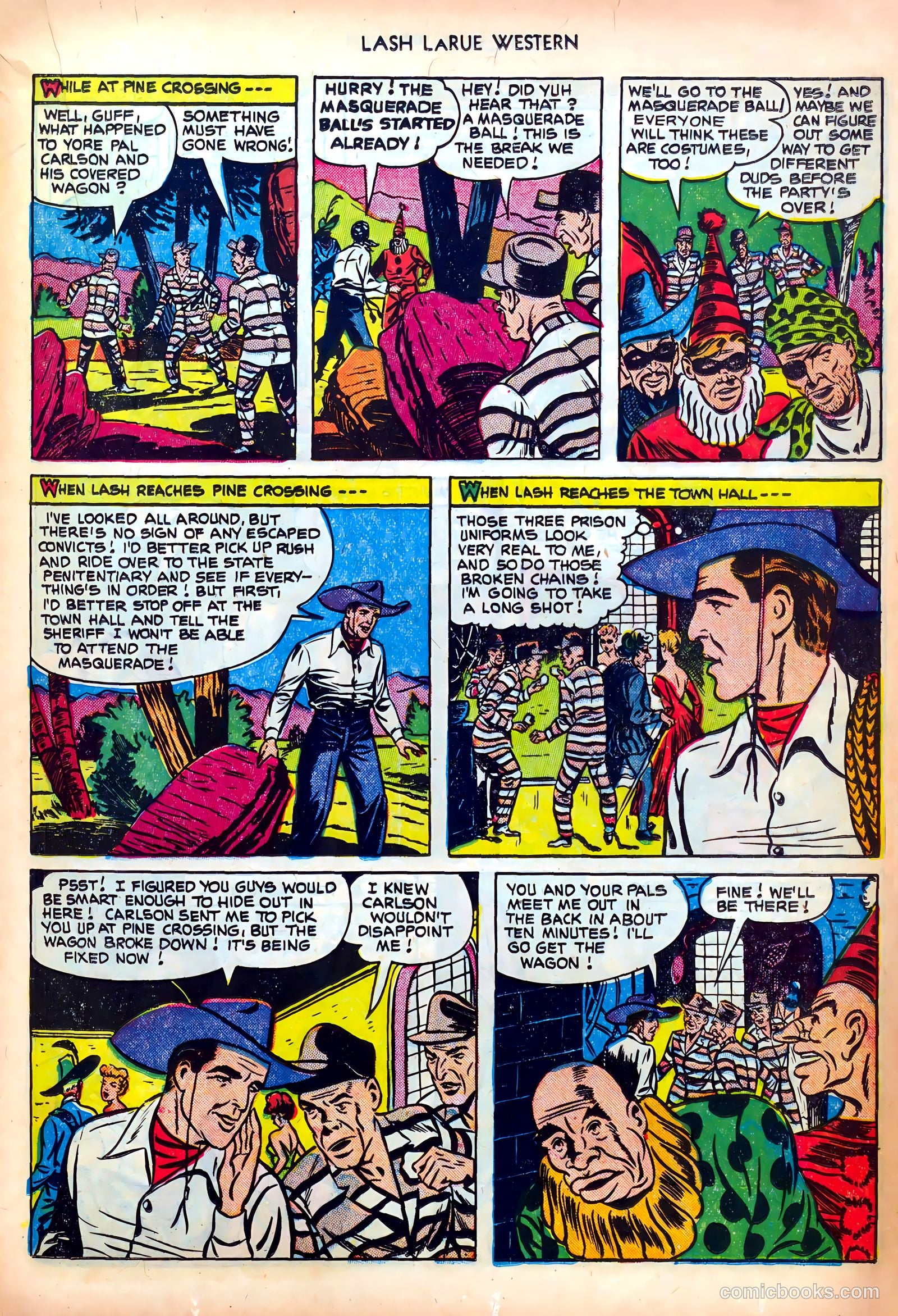 Lash LaRue Western #25 (1952) — page 21