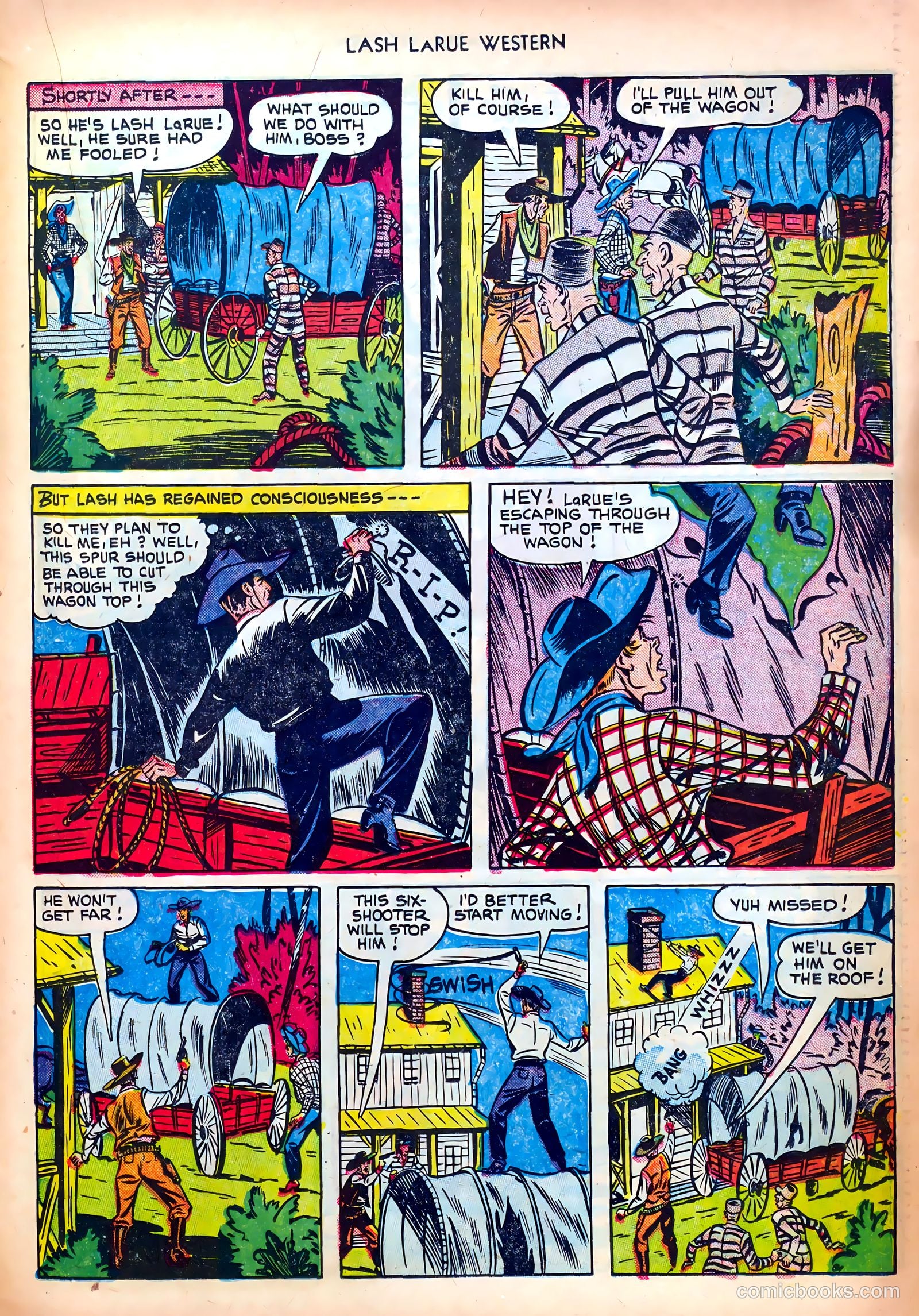 Lash LaRue Western #25 (1952) — page 23