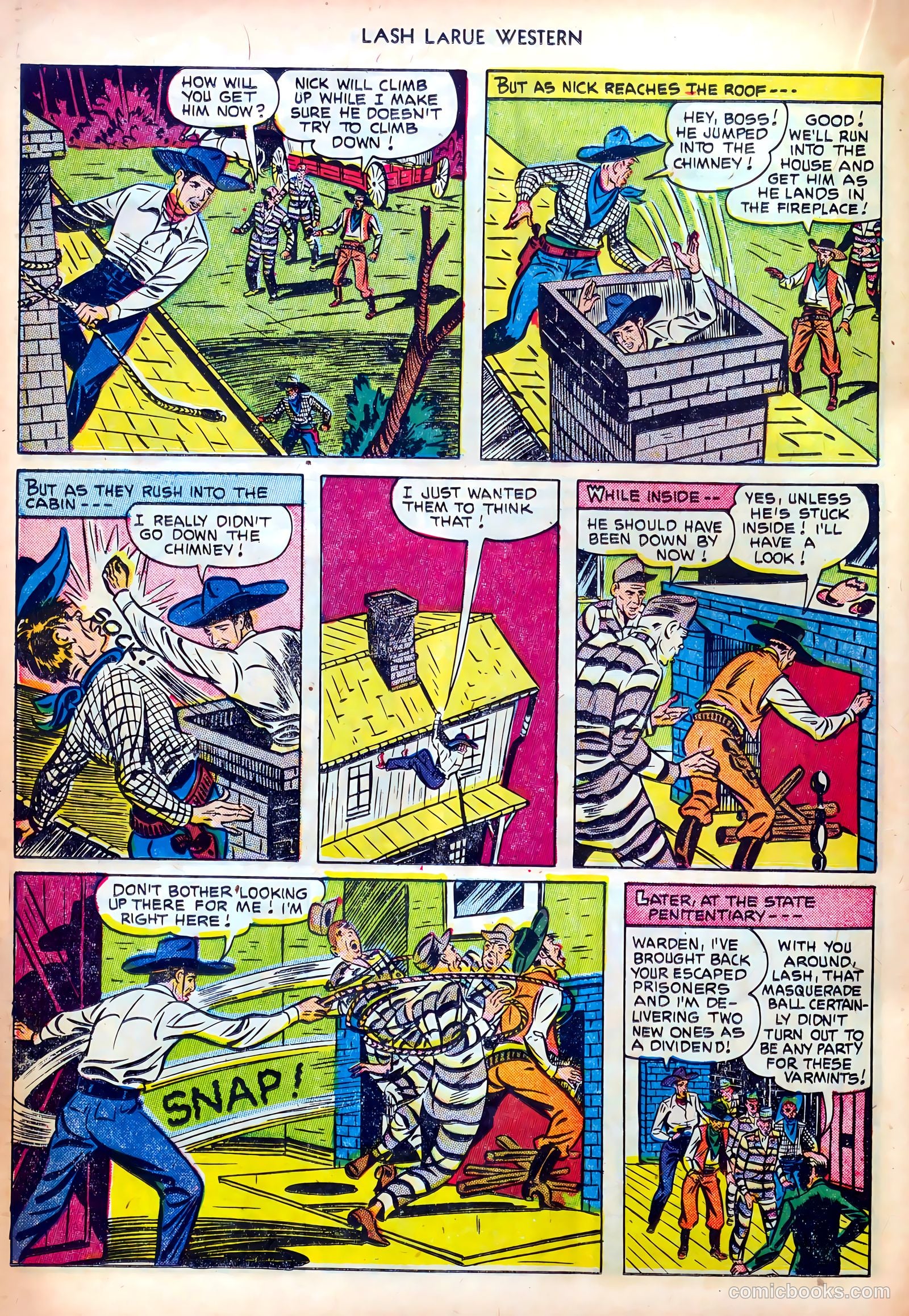 Lash LaRue Western #25 (1952) — page 24