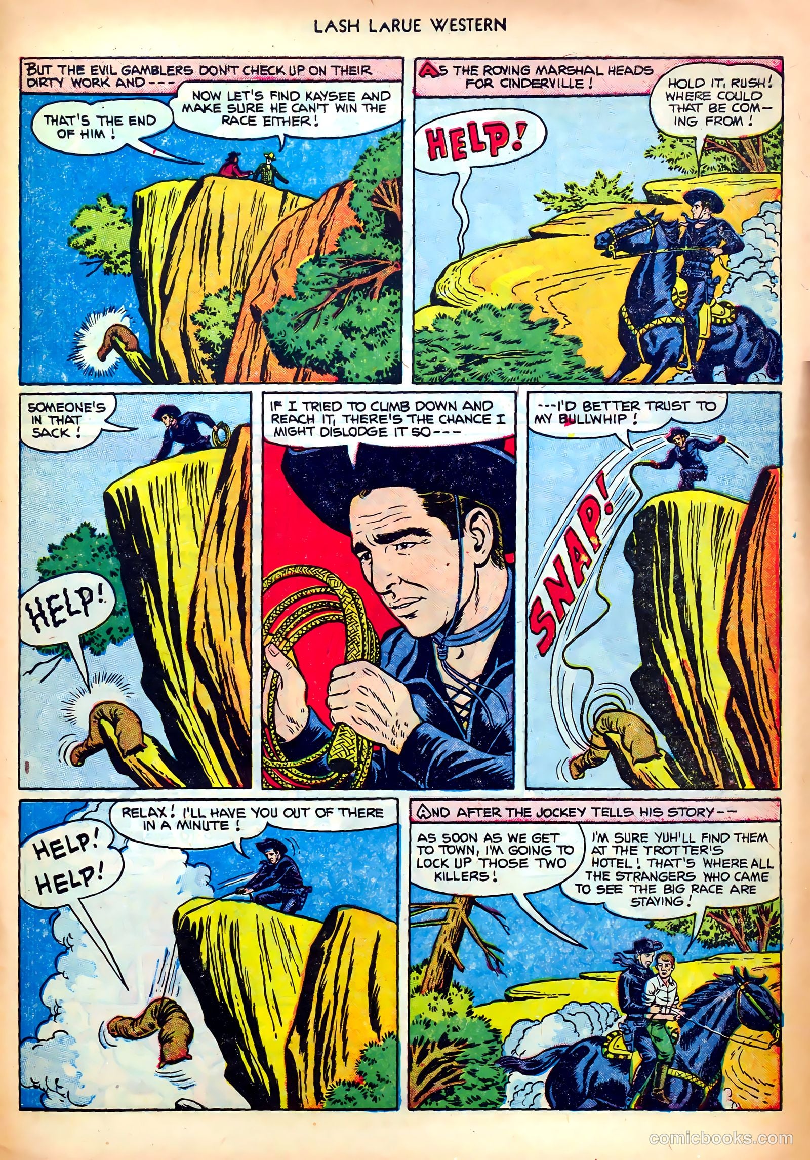 Lash LaRue Western #25 (1952) — page 31