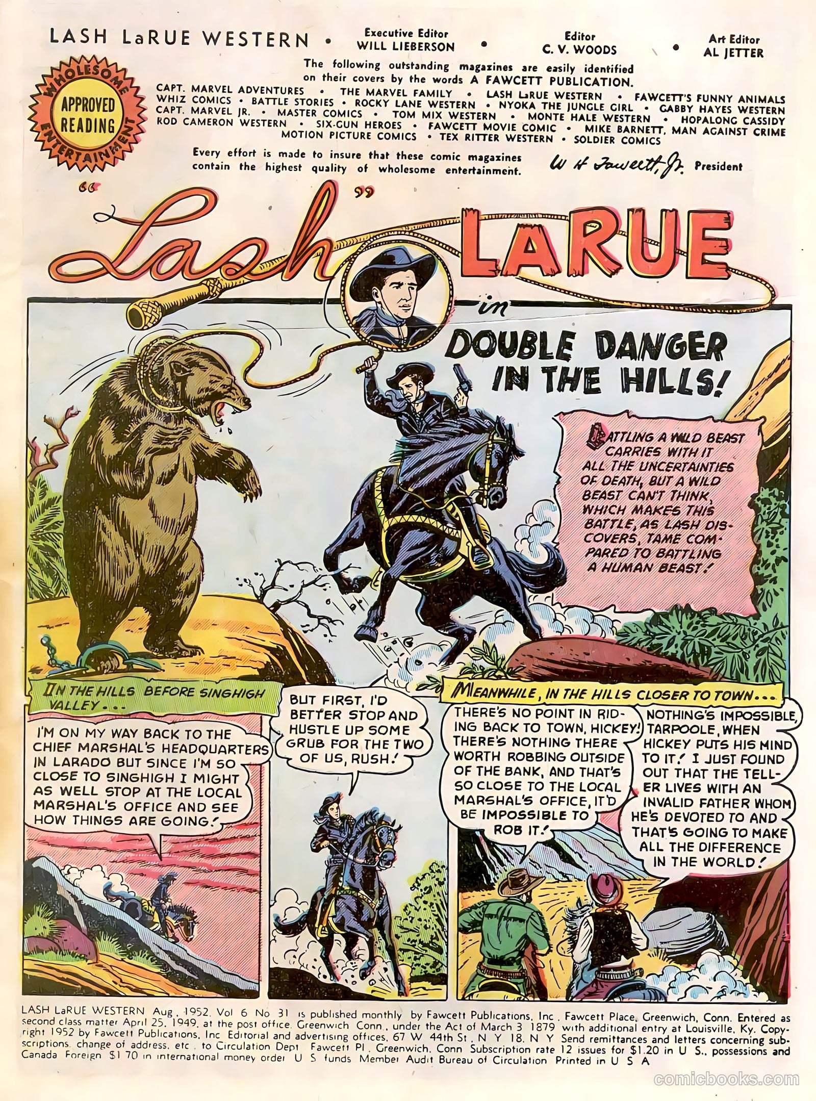 Lash LaRue Western #31 (1952) — page 2