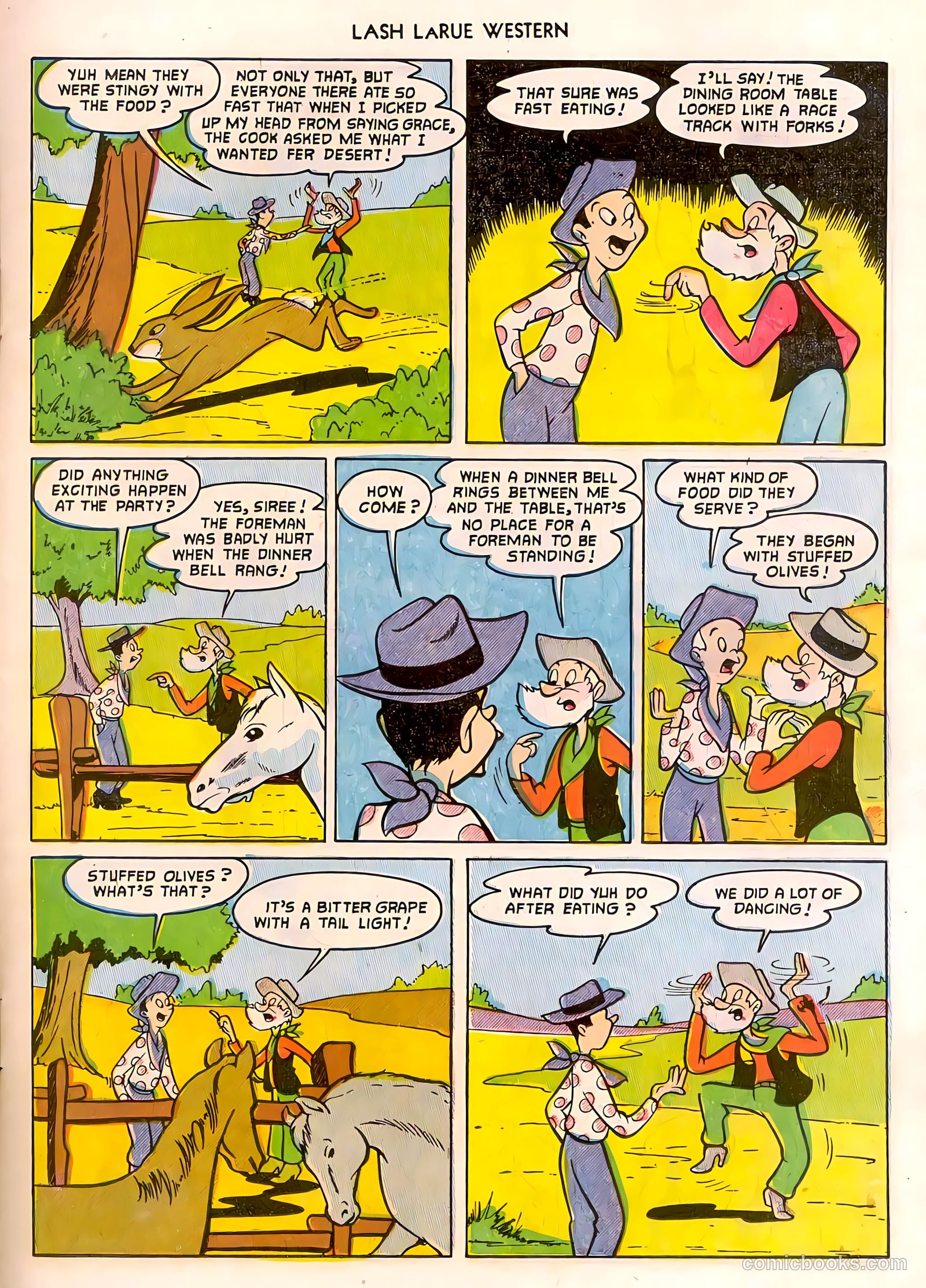 Lash LaRue Western #31 (1952) — page 14