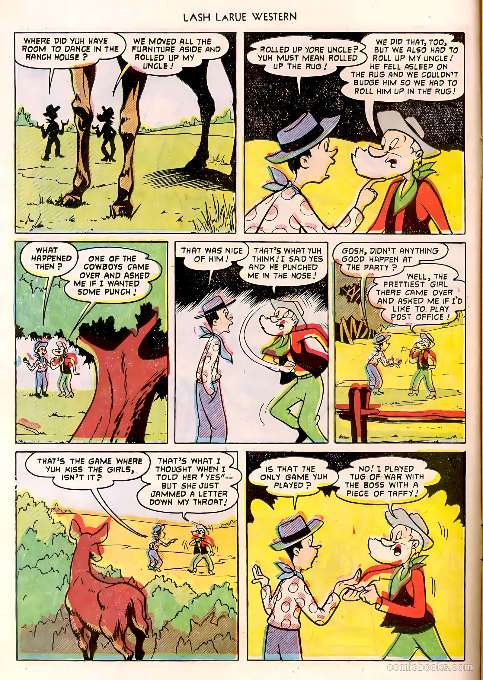 Lash LaRue Western #31 (1952) — page 15