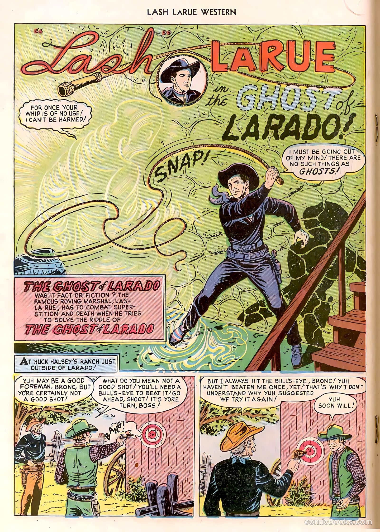 Lash LaRue Western #31 (1952) — page 17