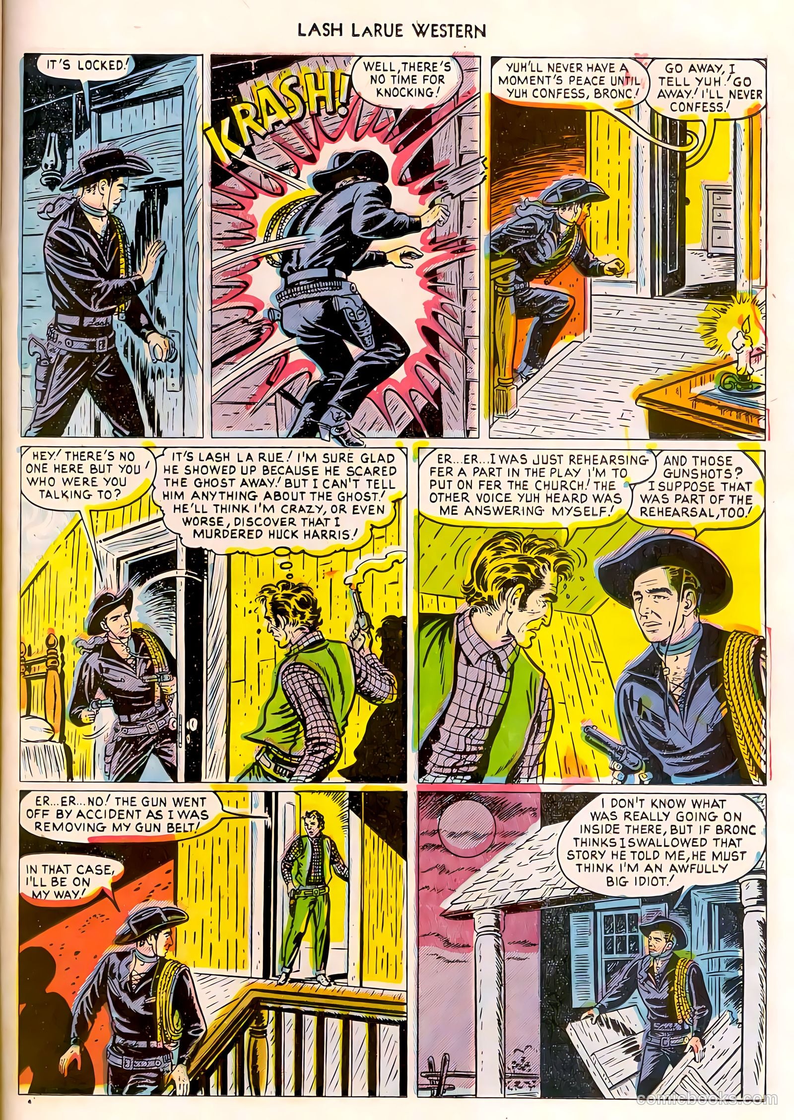 Lash LaRue Western #31 (1952) — page 20