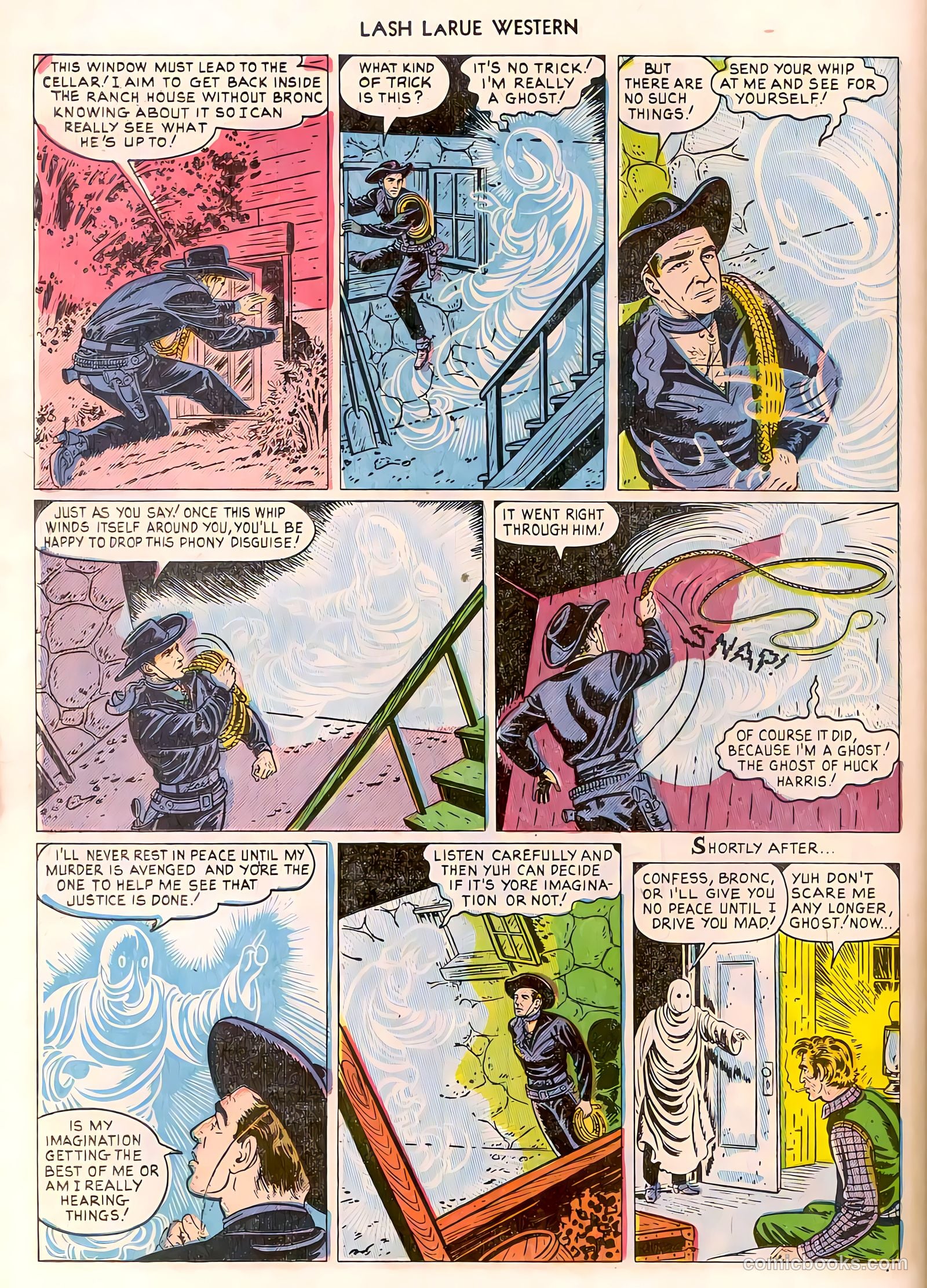 Lash LaRue Western #31 (1952) — page 21
