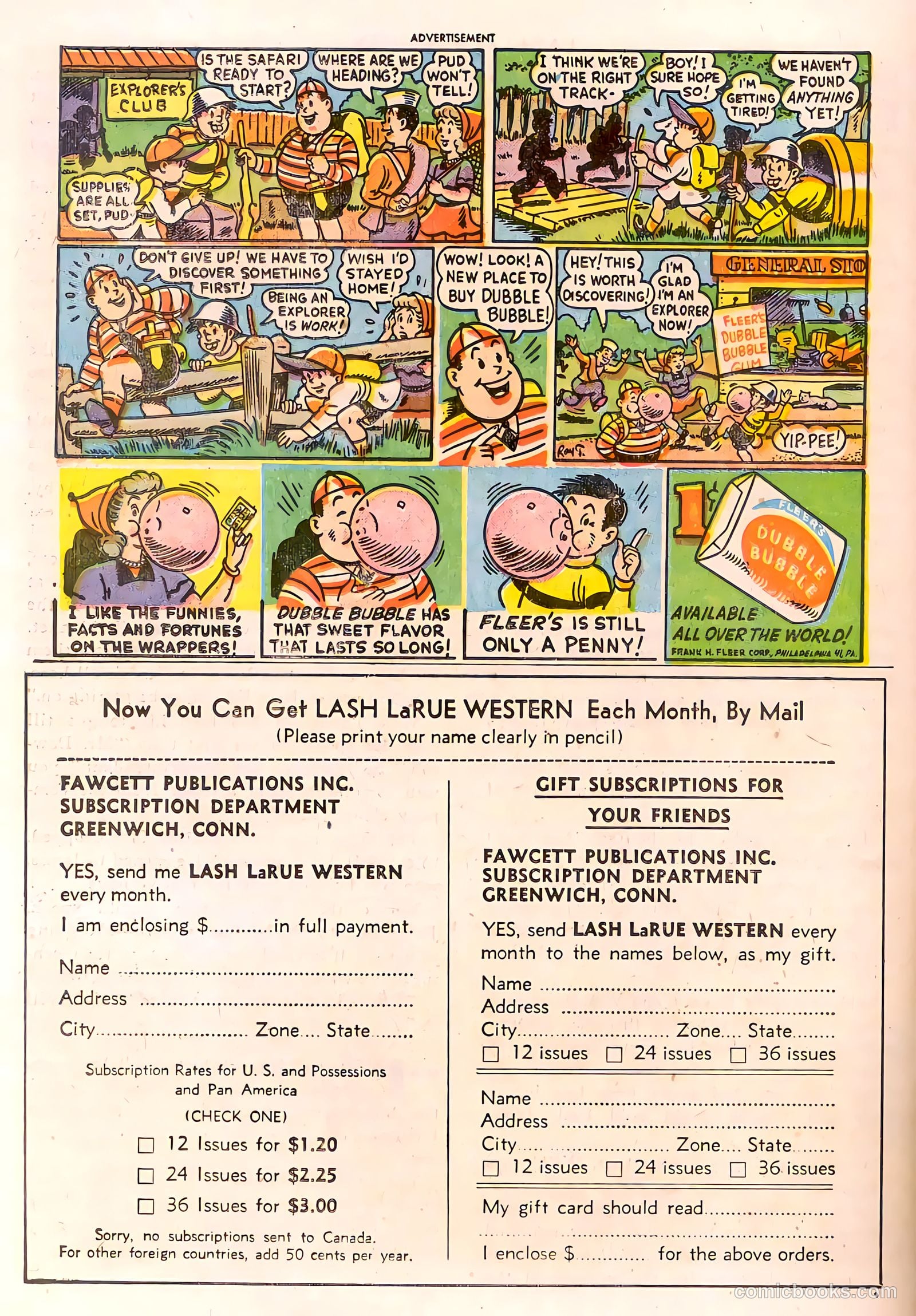 Lash LaRue Western #31 (1952) — page 25