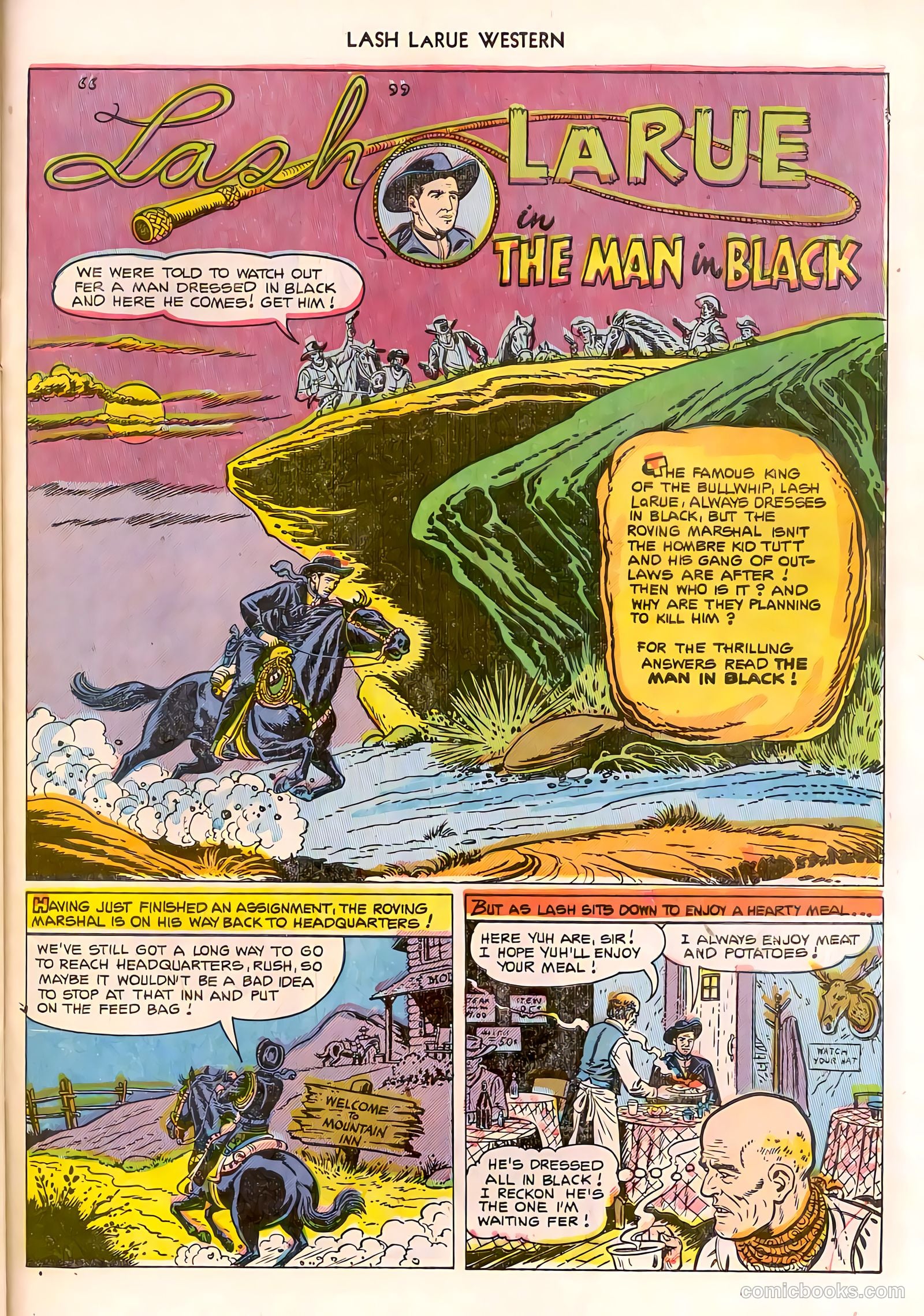 Lash LaRue Western #31 (1952) — page 26
