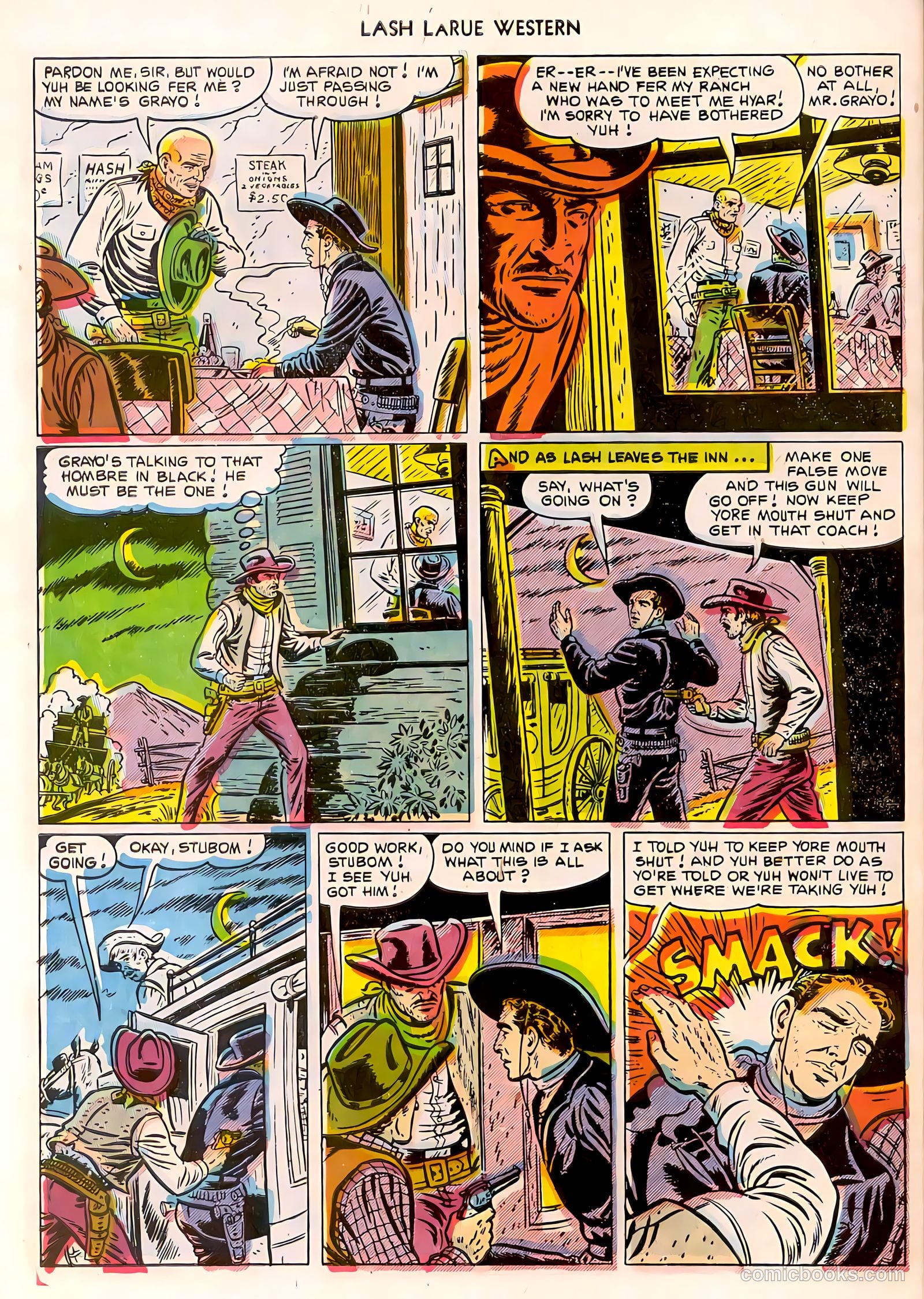 Lash LaRue Western #31 (1952) — page 27
