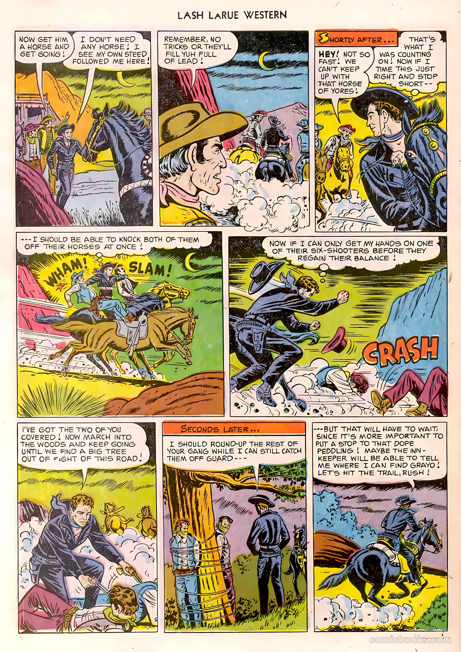 Lash LaRue Western #31 (1952) — page 29