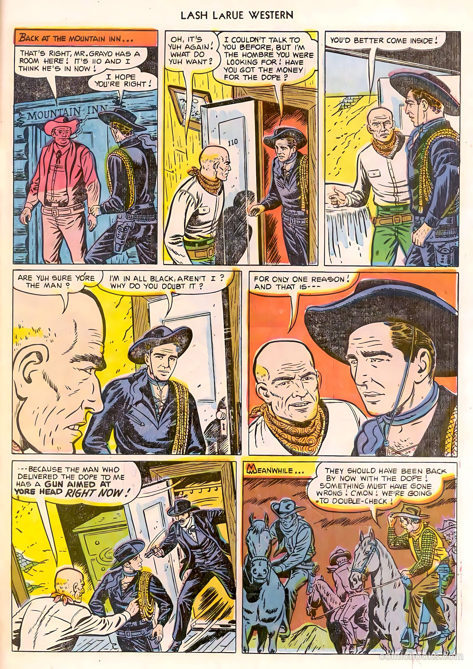 Lash LaRue Western #31 (1952) — page 30