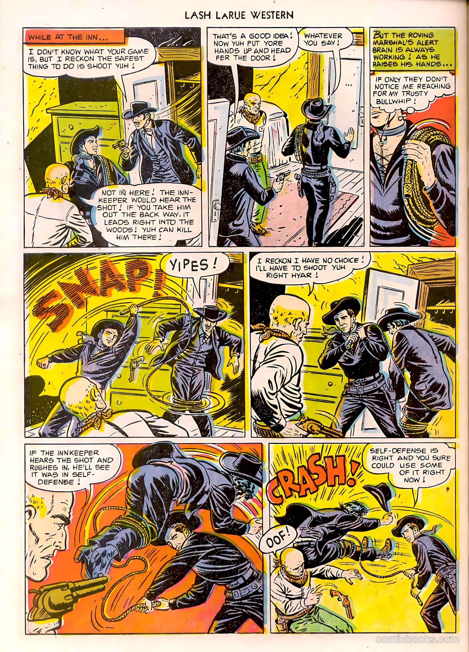 Lash LaRue Western #31 (1952) — page 31