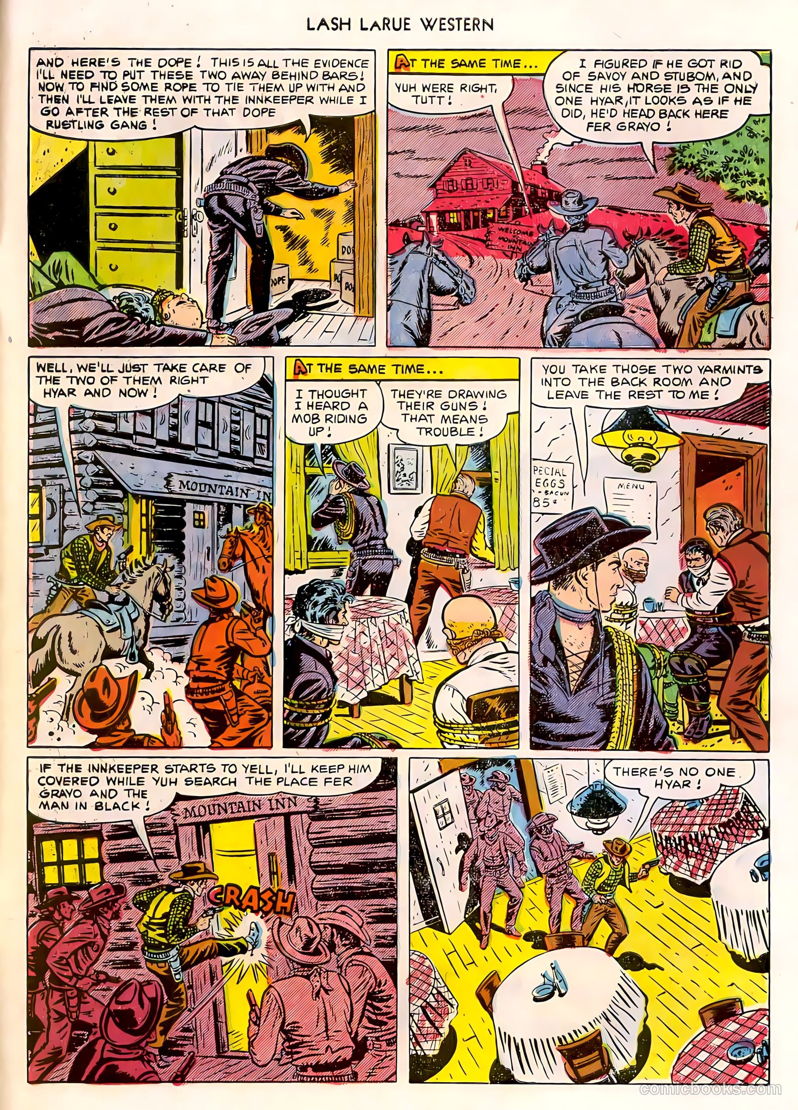 Lash LaRue Western #31 (1952) — page 32
