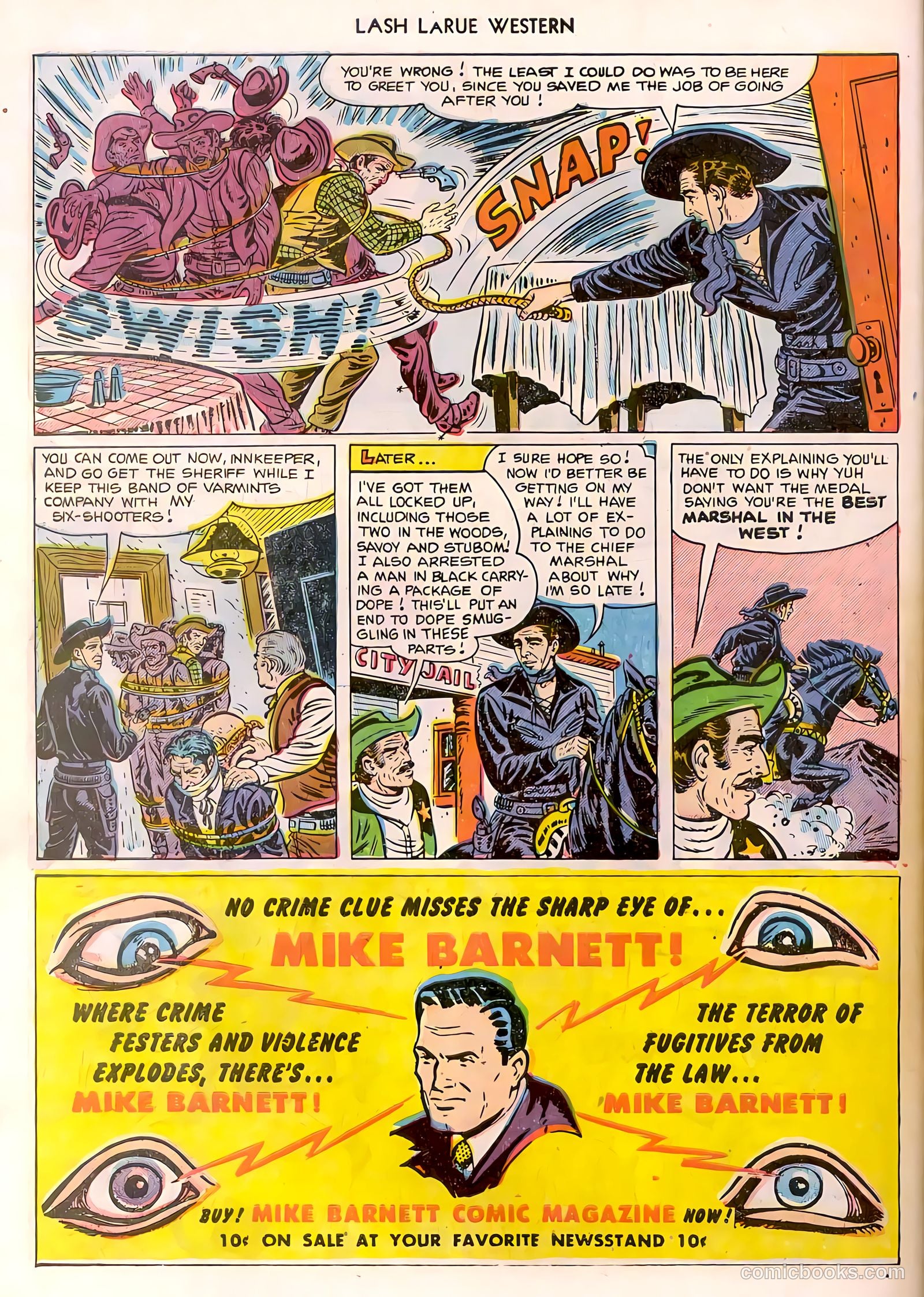 Lash LaRue Western #31 (1952) — page 33