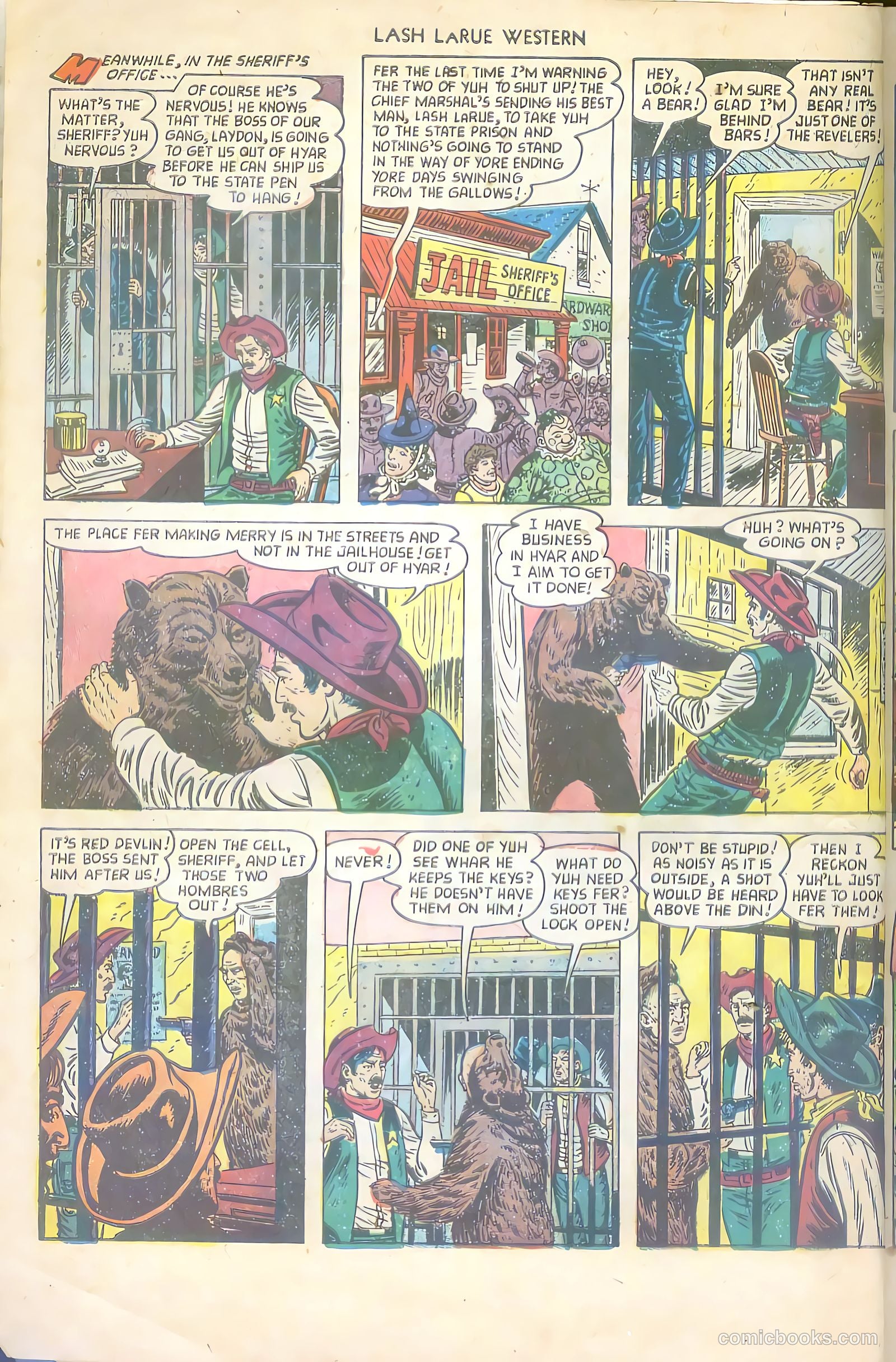 Lash LaRue Western #43 (1953) — page 4