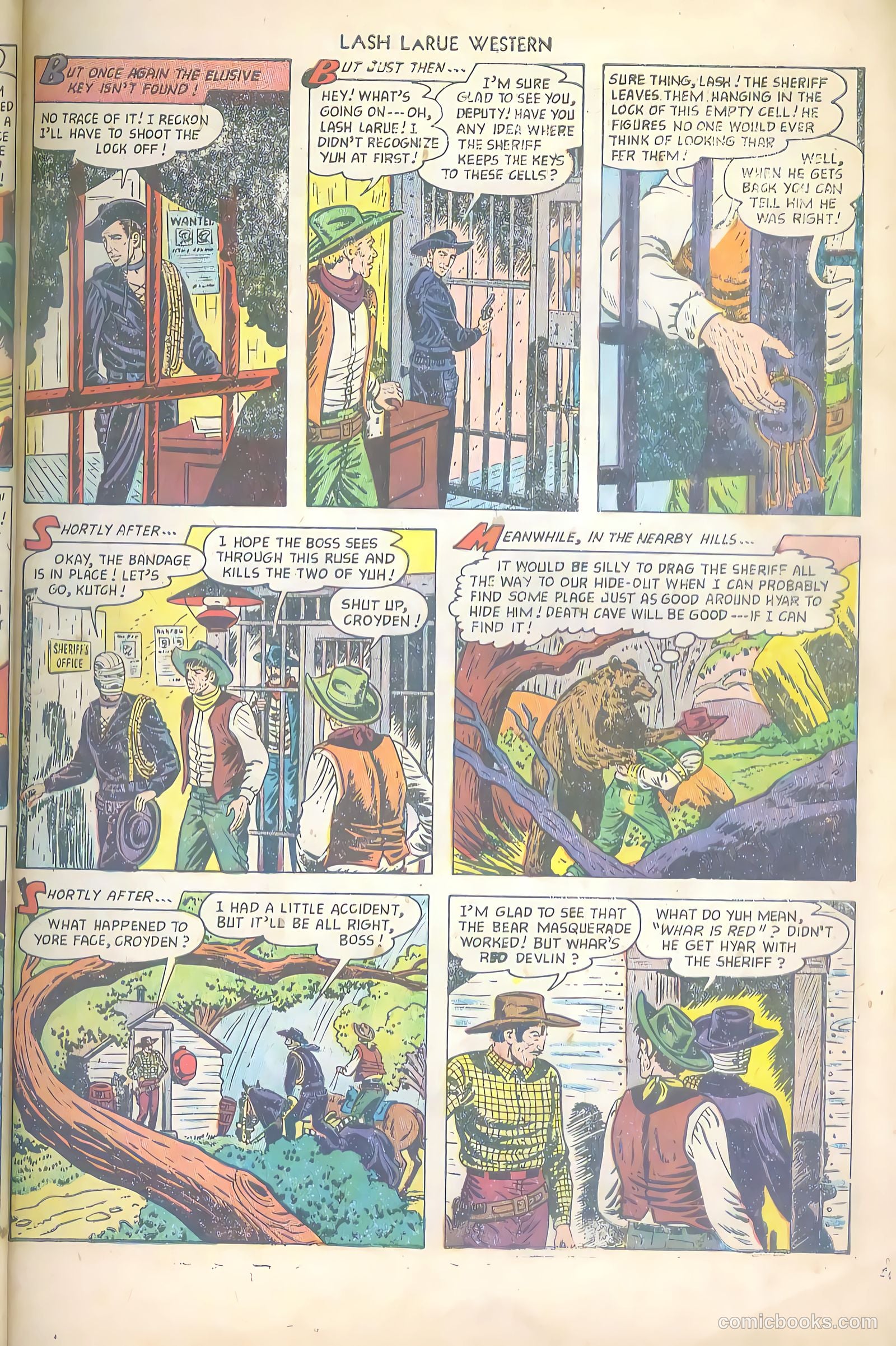 Lash LaRue Western #43 (1953) — page 7