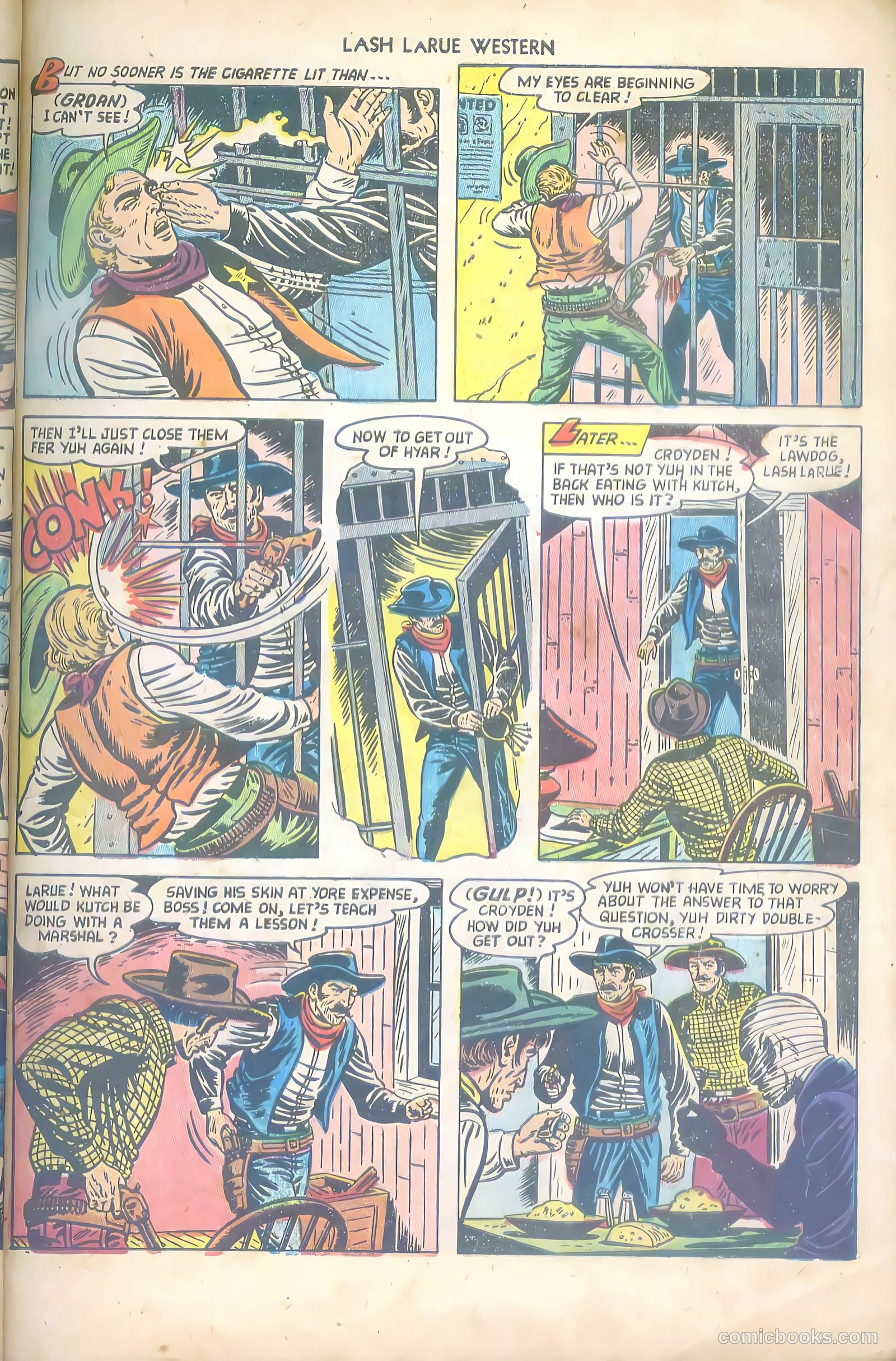 Lash LaRue Western #43 (1953) — page 9