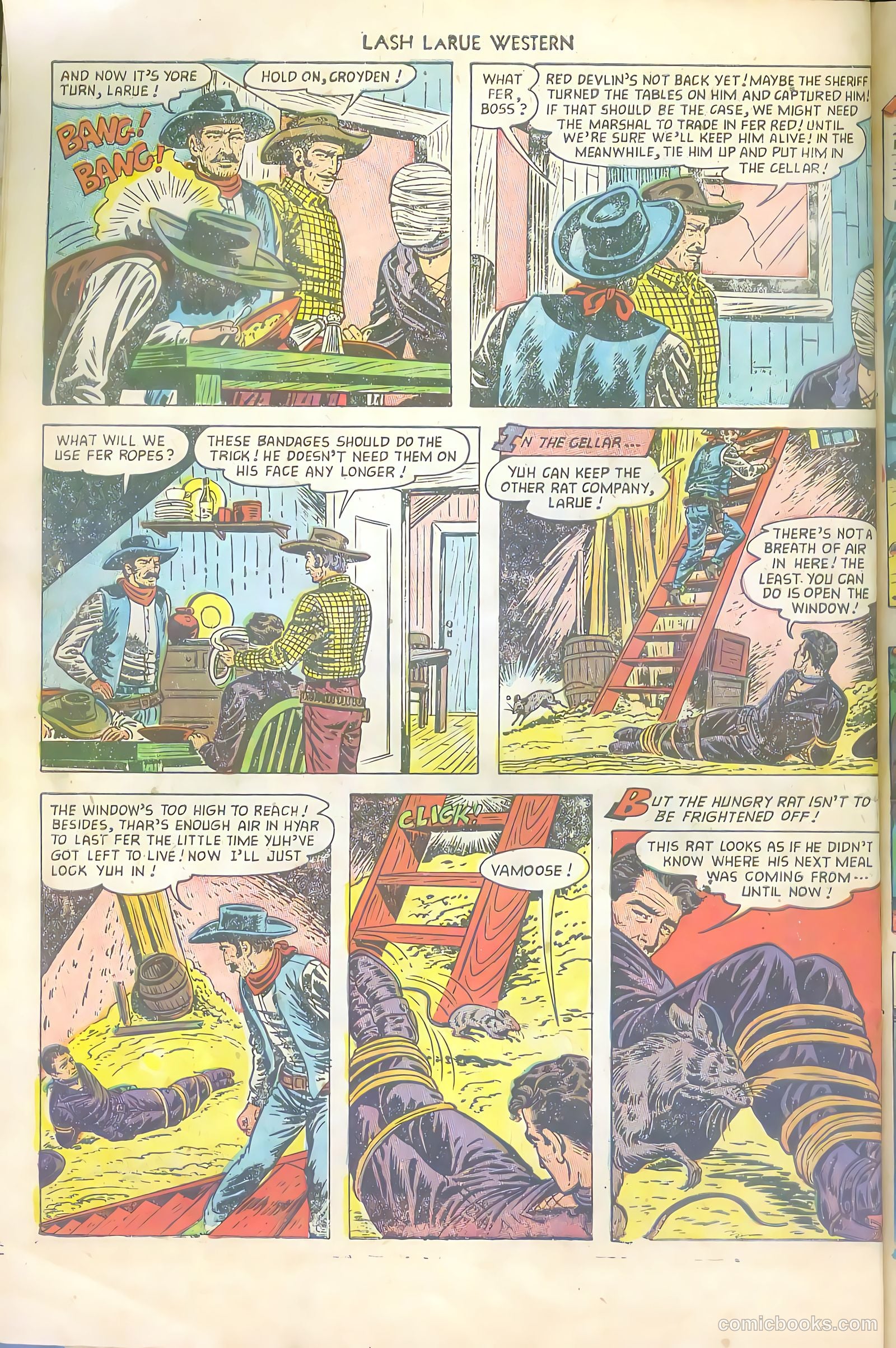 Lash LaRue Western #43 (1953) — page 10