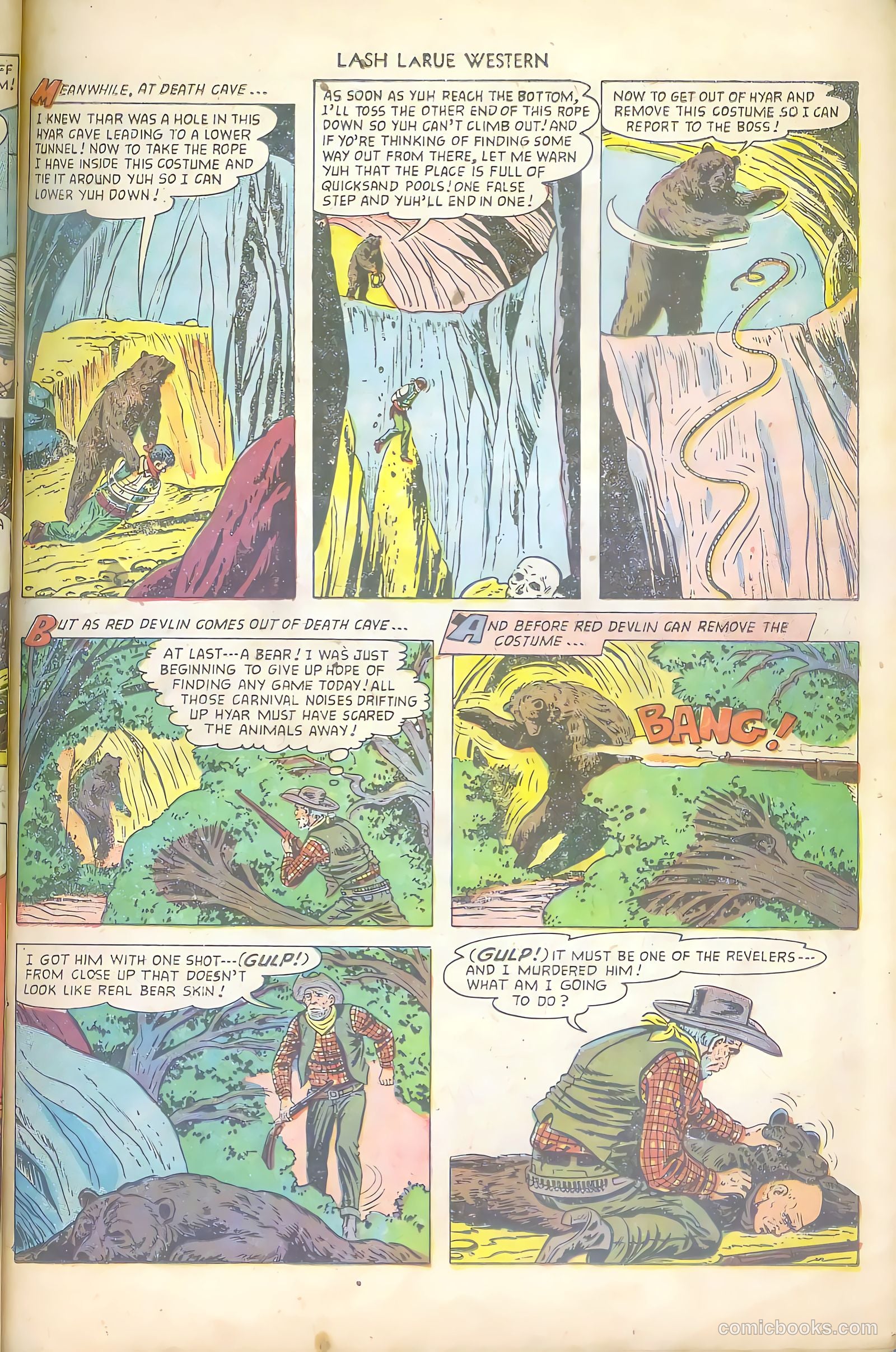 Lash LaRue Western #43 (1953) — page 11