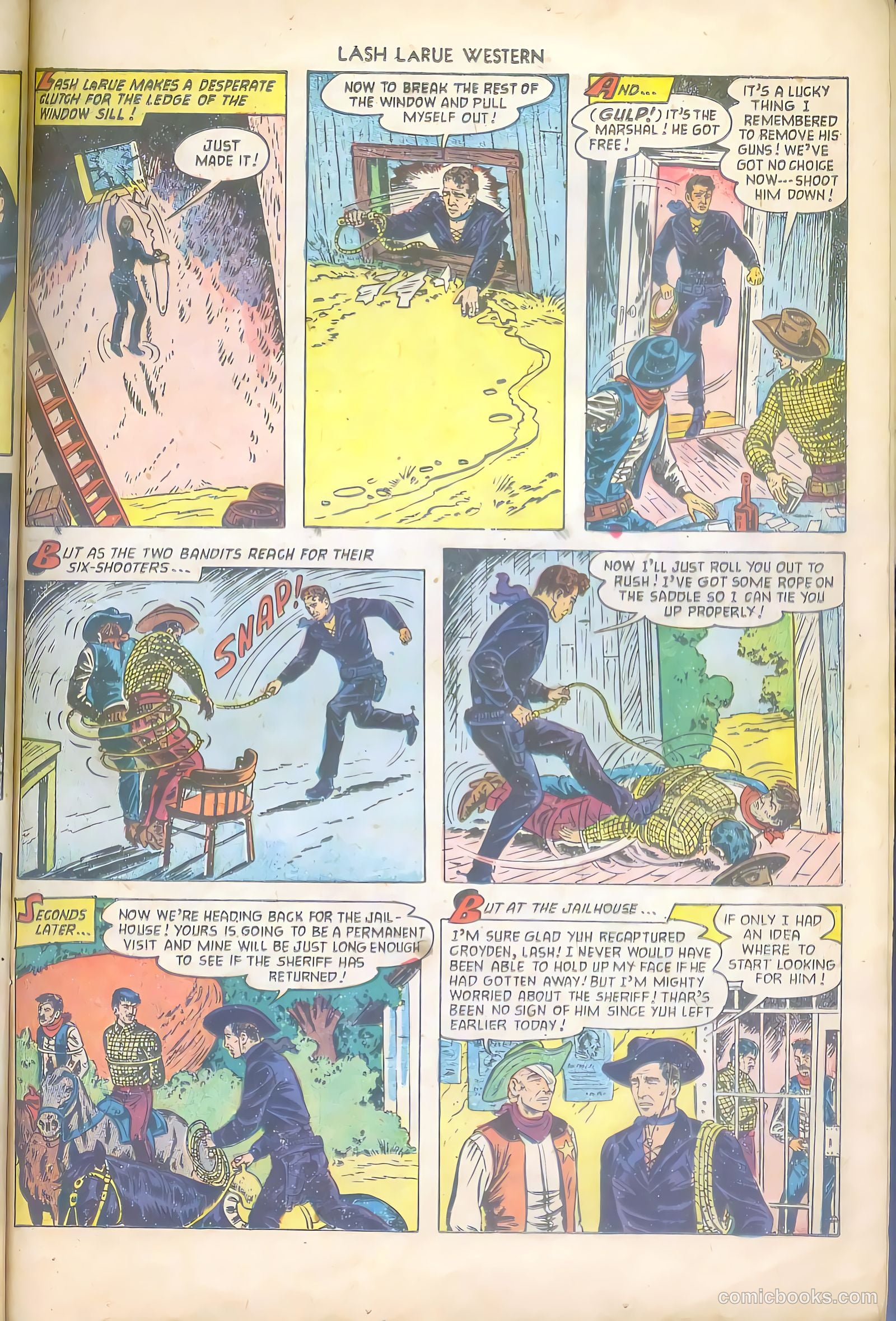 Lash LaRue Western #43 (1953) — page 13