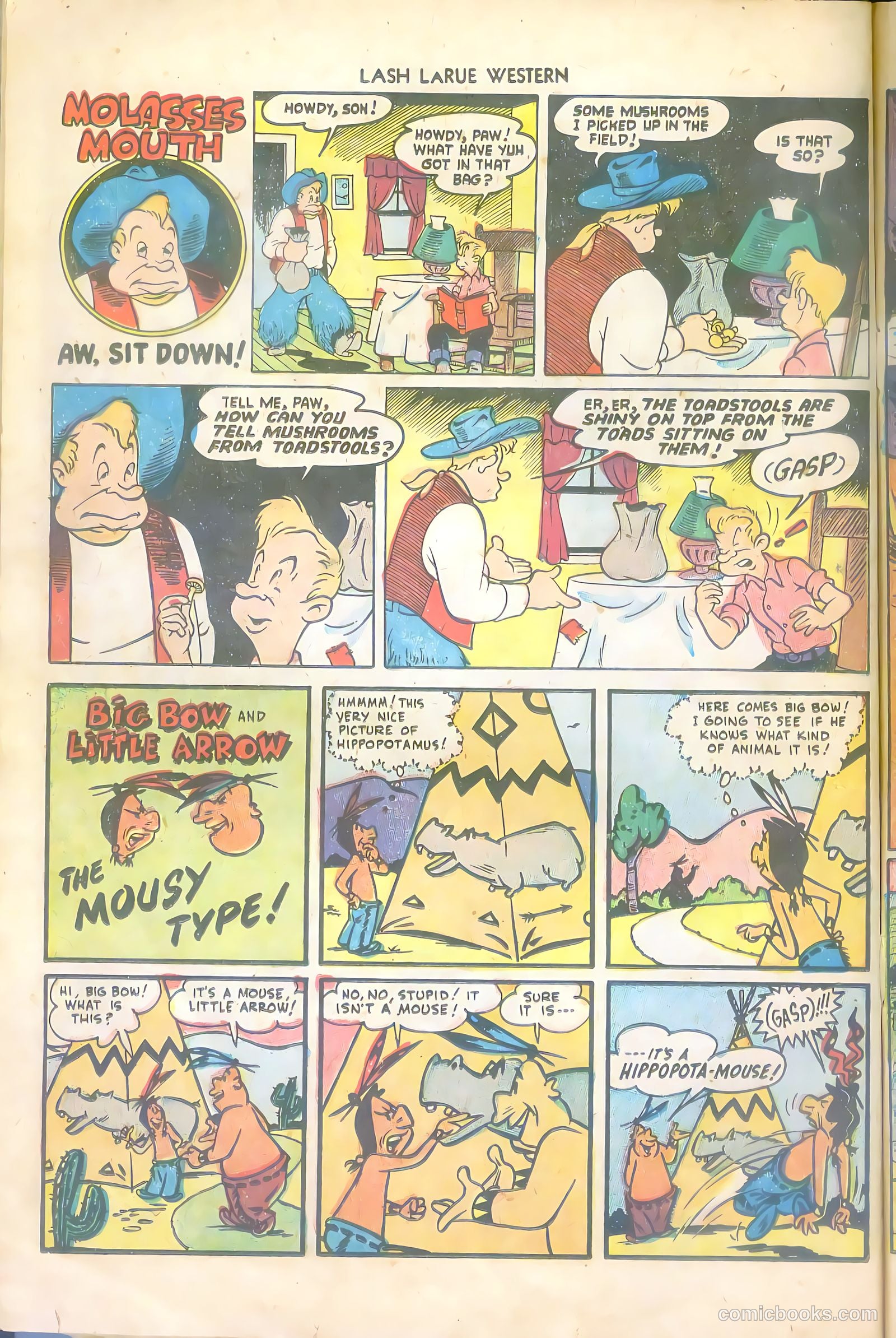 Lash LaRue Western #43 (1953) — page 16