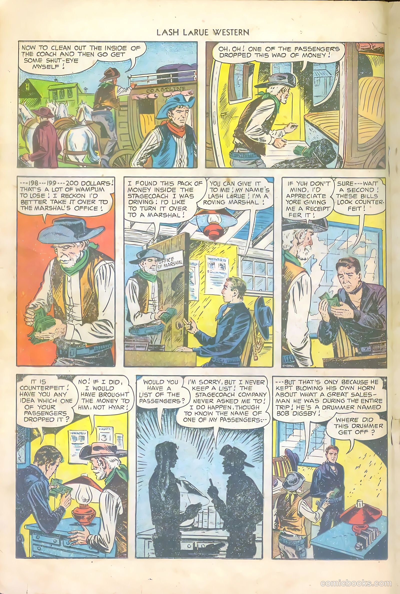 Lash LaRue Western #43 (1953) — page 18