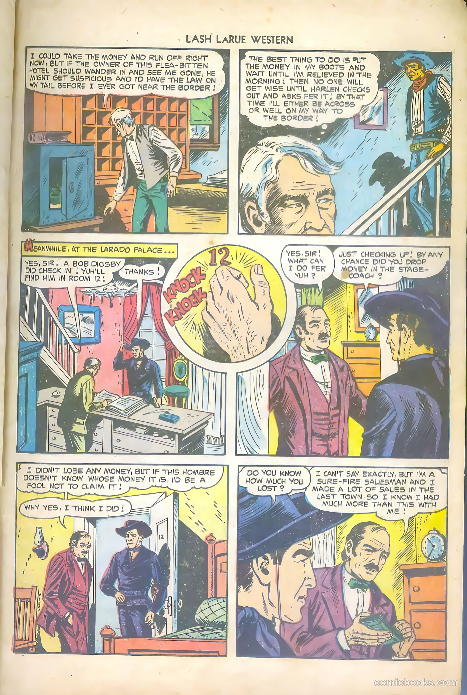 Lash LaRue Western #43 (1953) — page 21
