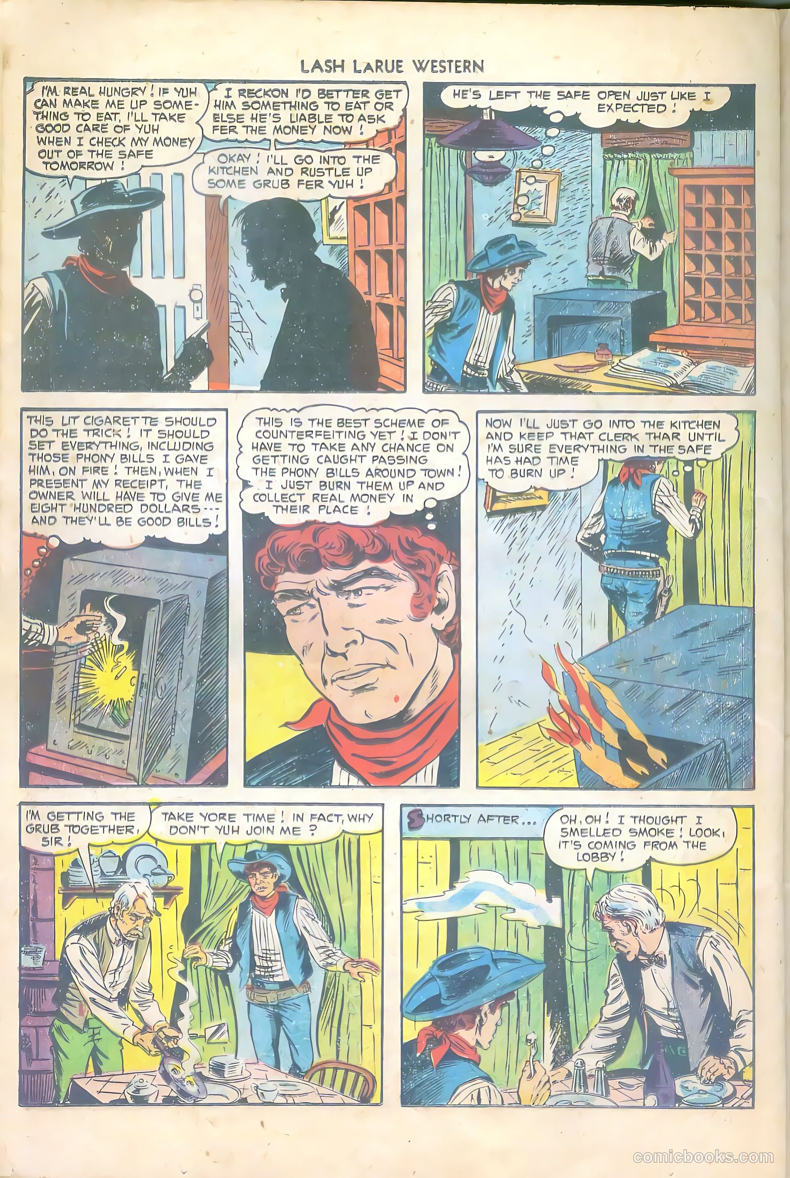 Lash LaRue Western #43 (1953) — page 24