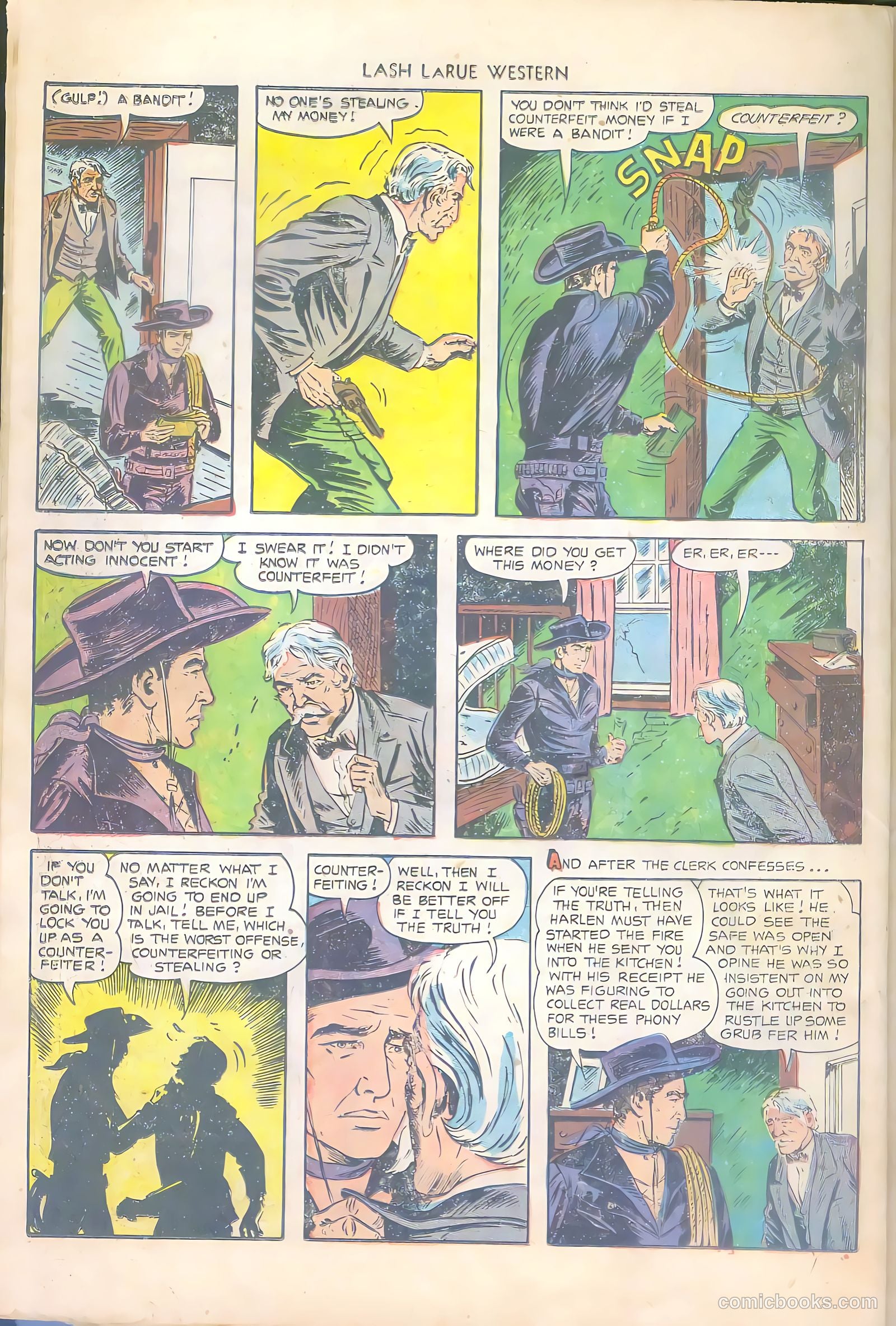 Lash LaRue Western #43 (1953) — page 26