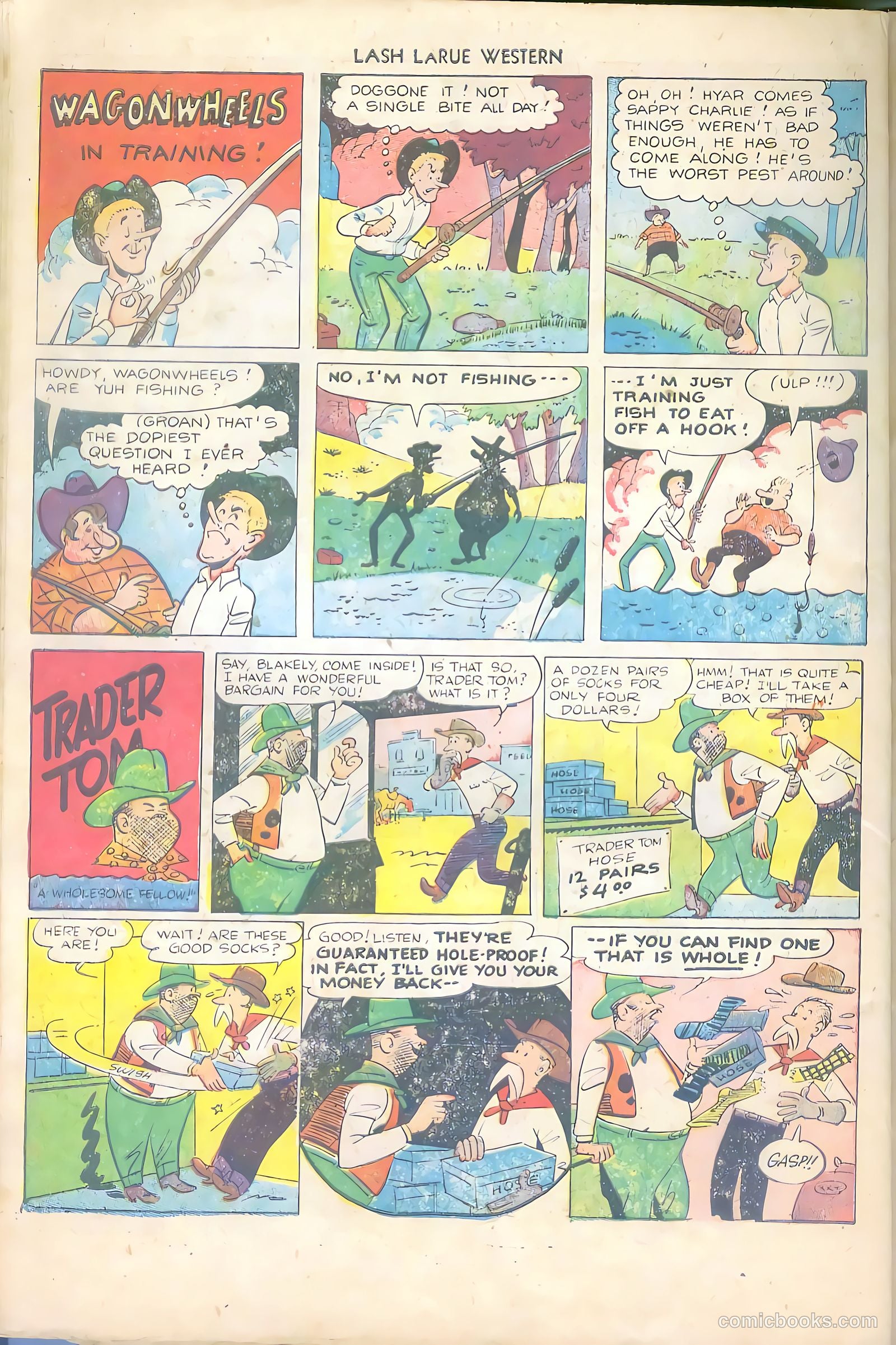 Lash LaRue Western #43 (1953) — page 30