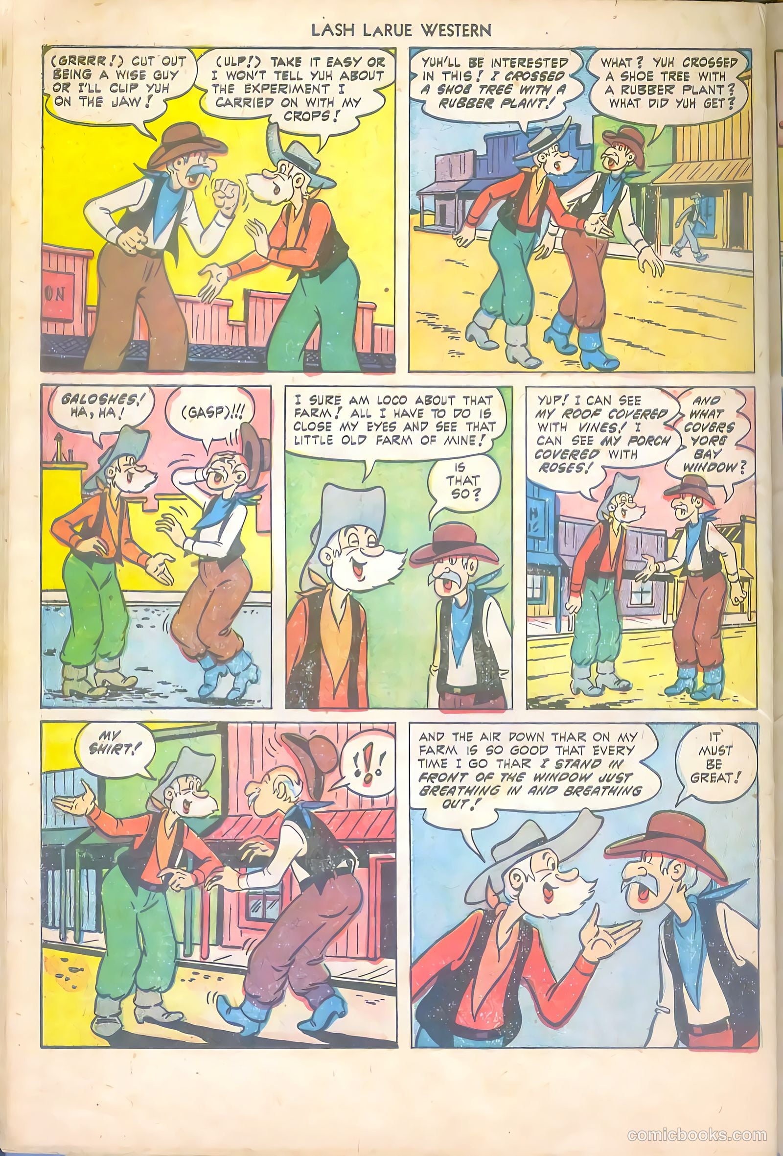 Lash LaRue Western #43 (1953) — page 32