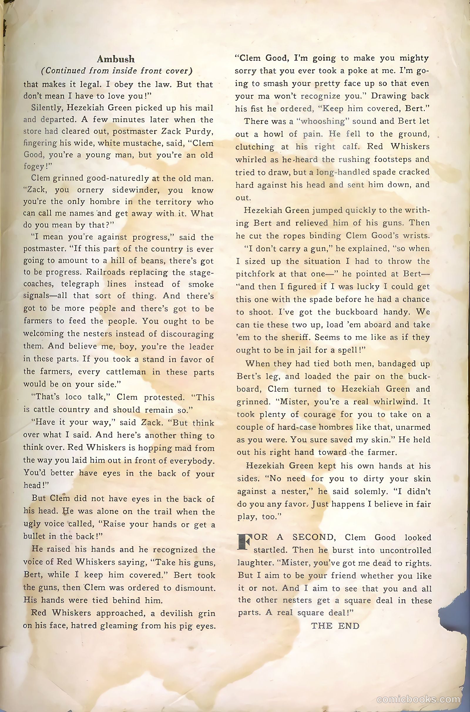 Lash LaRue Western #43 (1953) — page 35