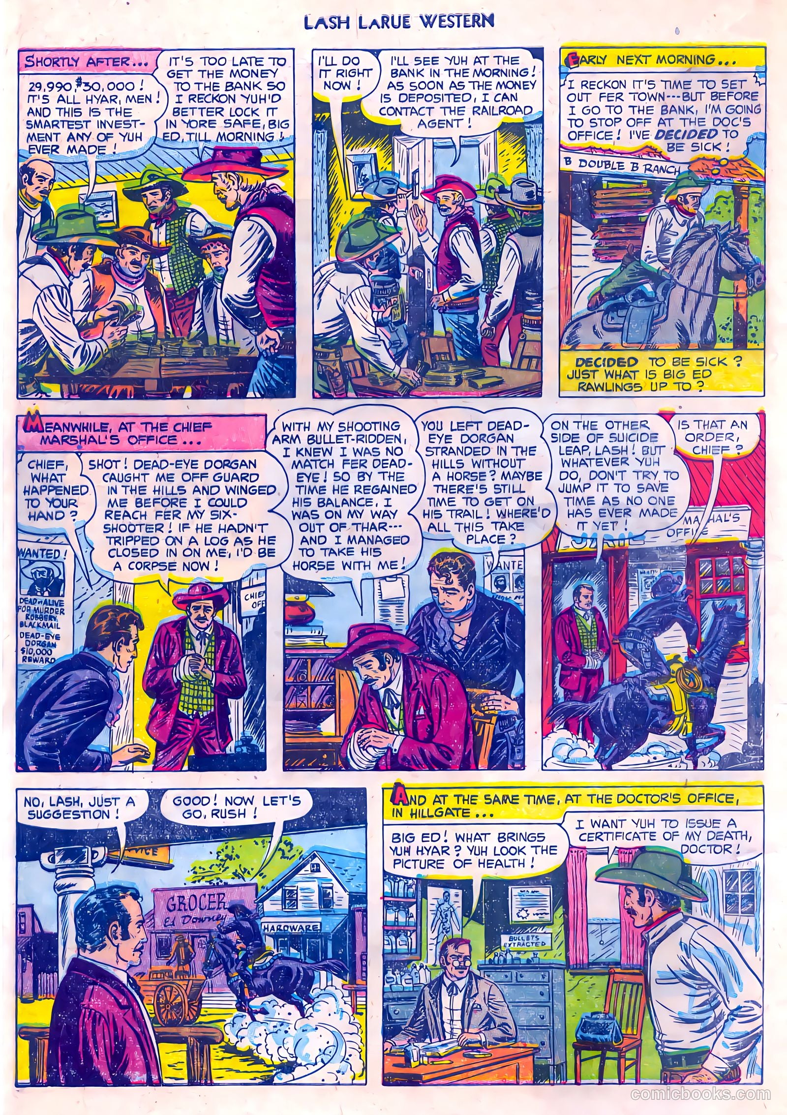 Lash LaRue Western #45 (1953) — page 4
