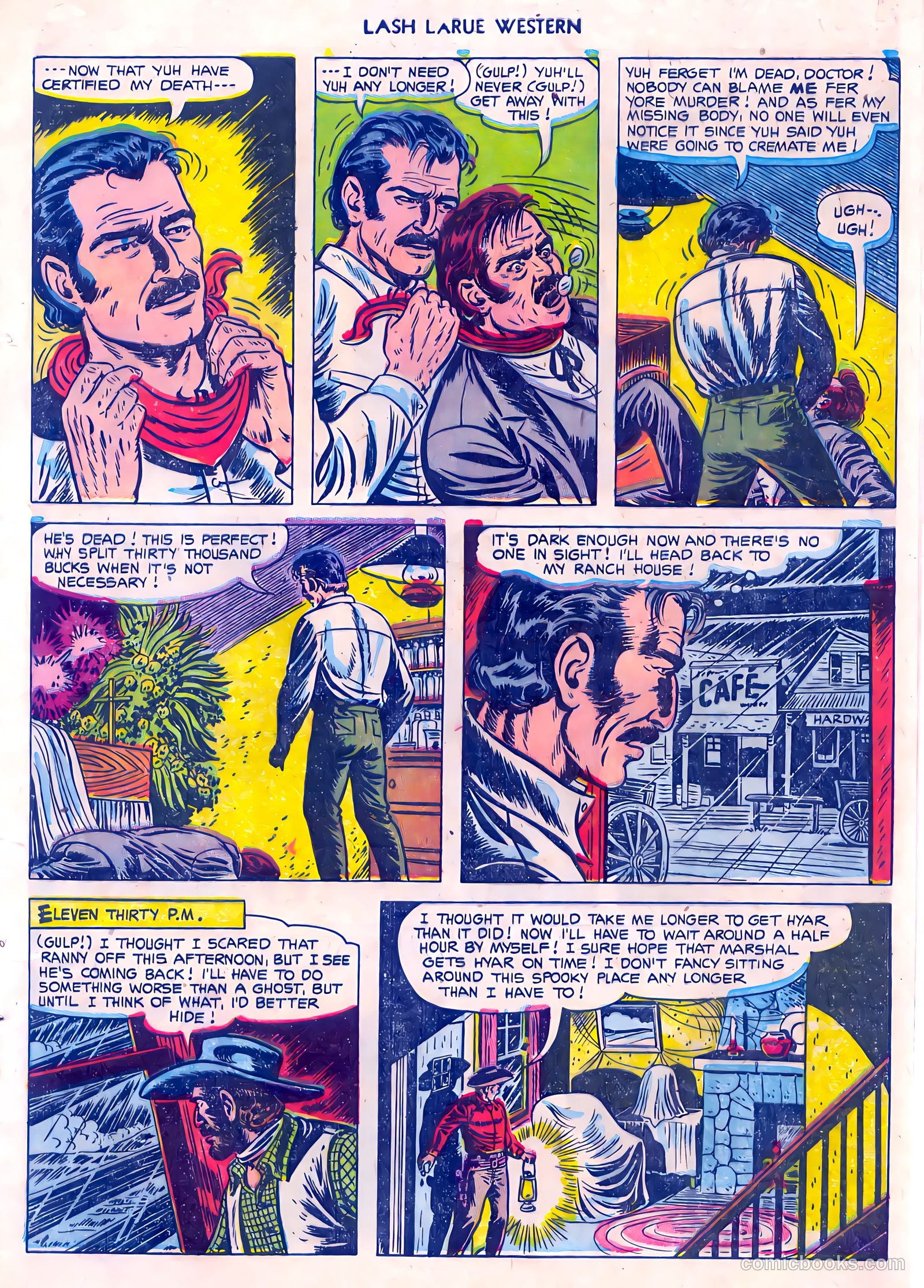 Lash LaRue Western #45 (1953) — page 9