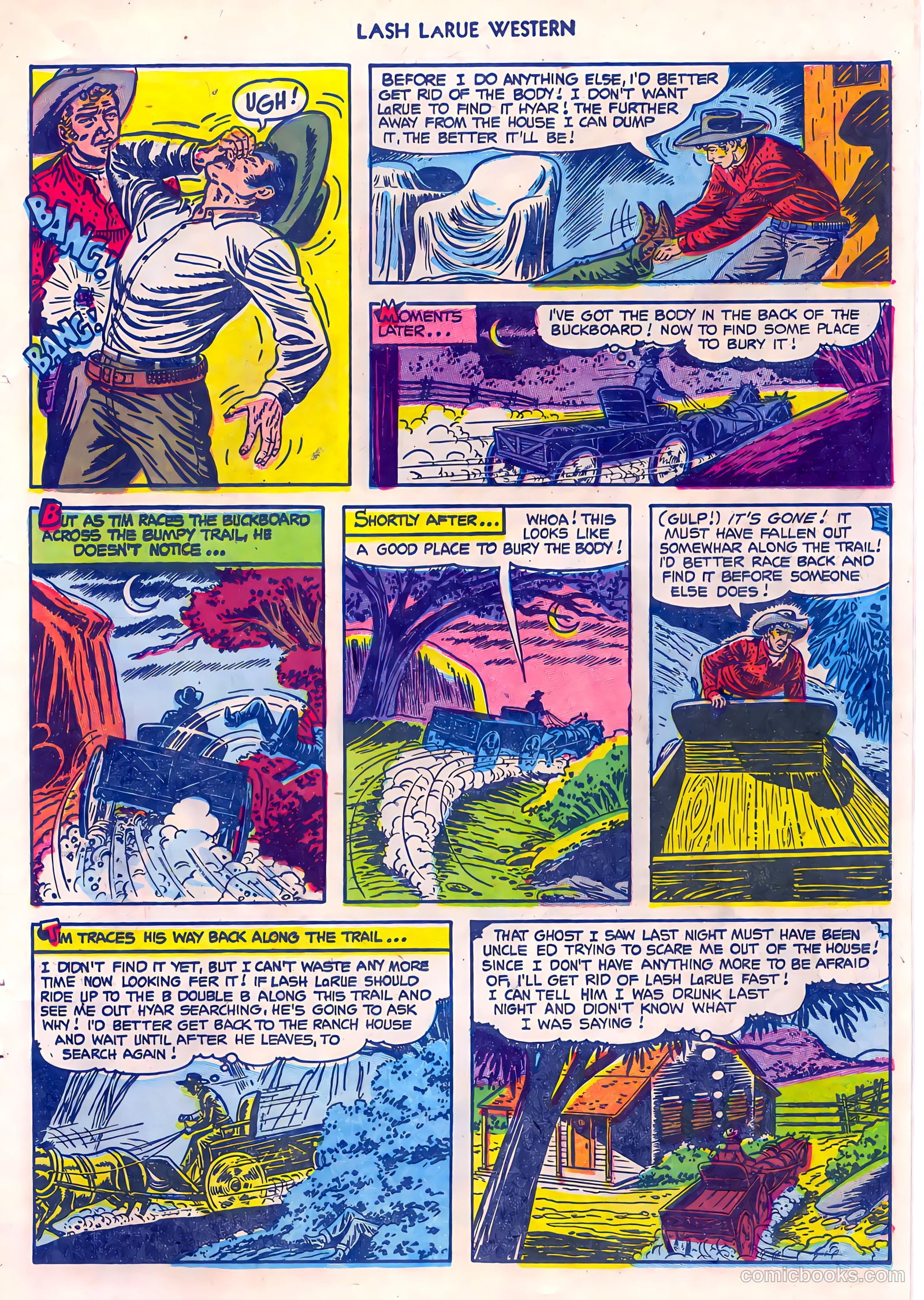 Lash LaRue Western #45 (1953) — page 11