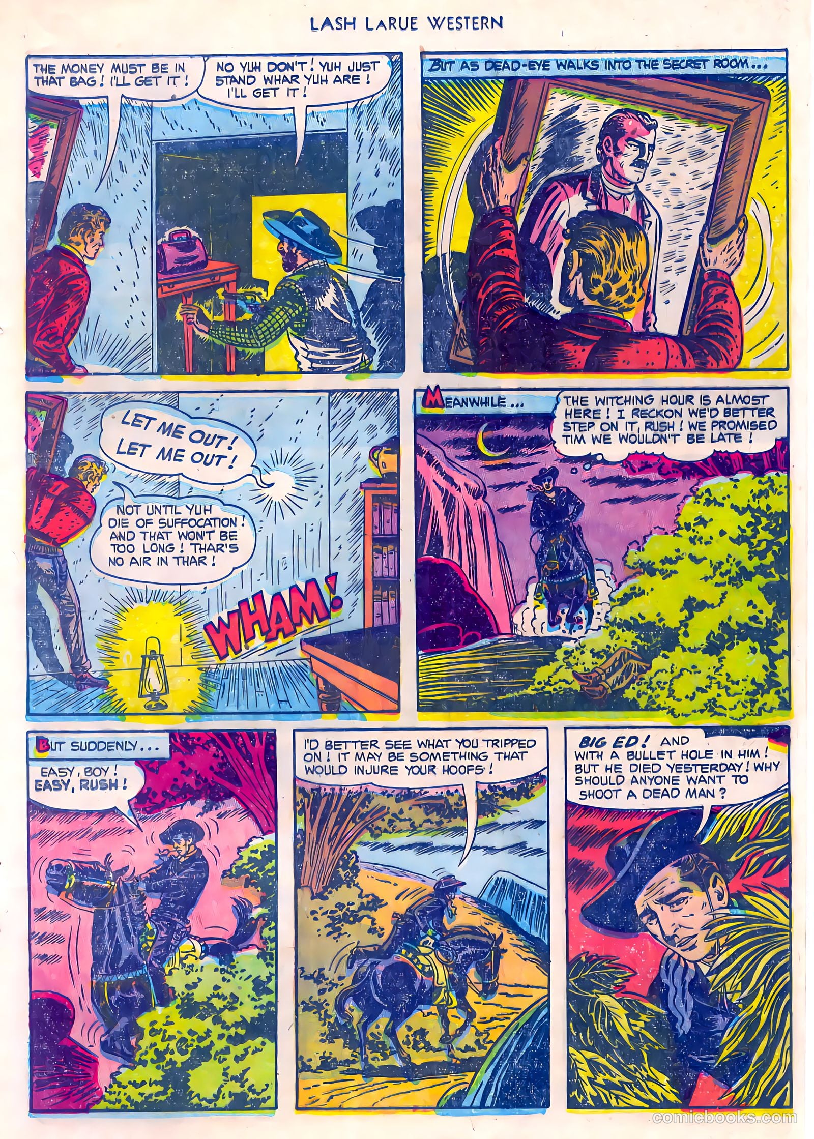Lash LaRue Western #45 (1953) — page 13