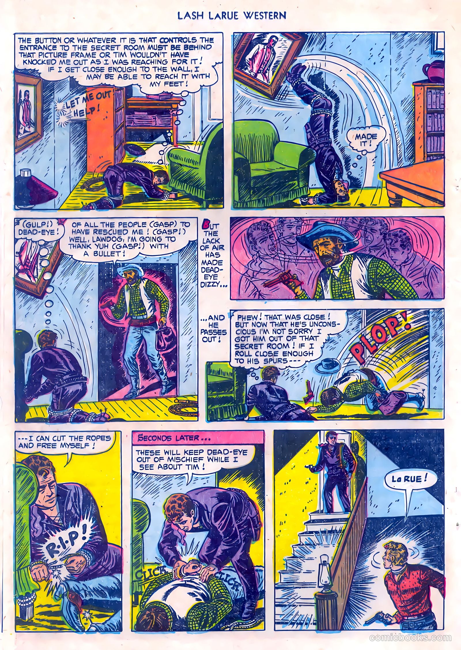 Lash LaRue Western #45 (1953) — page 16