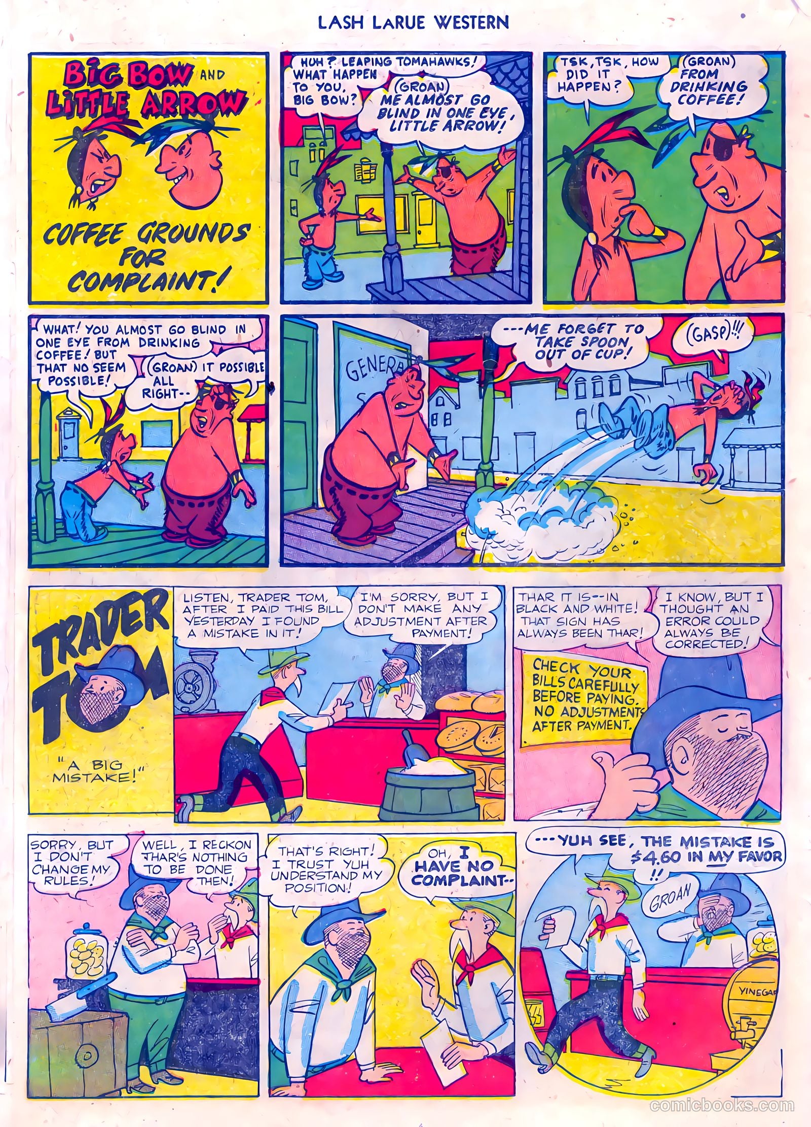 Lash LaRue Western #45 (1953) — page 18