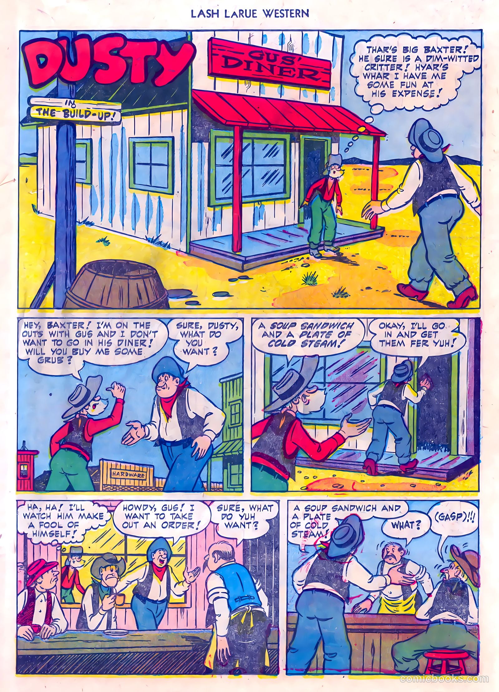 Lash LaRue Western #45 (1953) — page 19