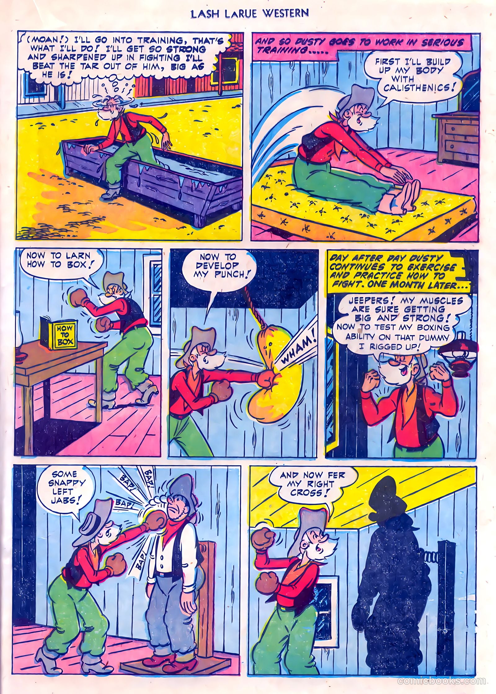 Lash LaRue Western #45 (1953) — page 21