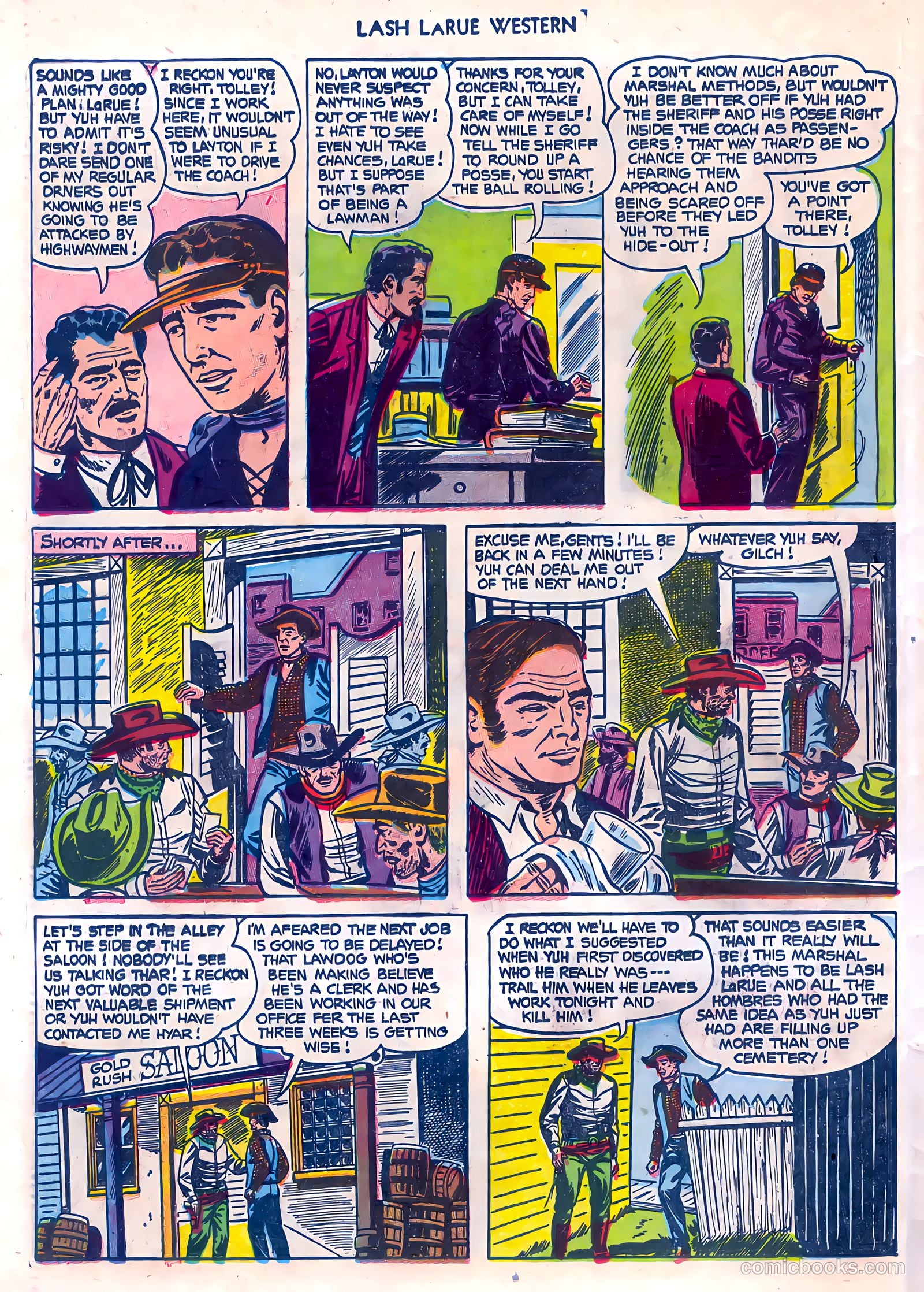 Lash LaRue Western #45 (1953) — page 26