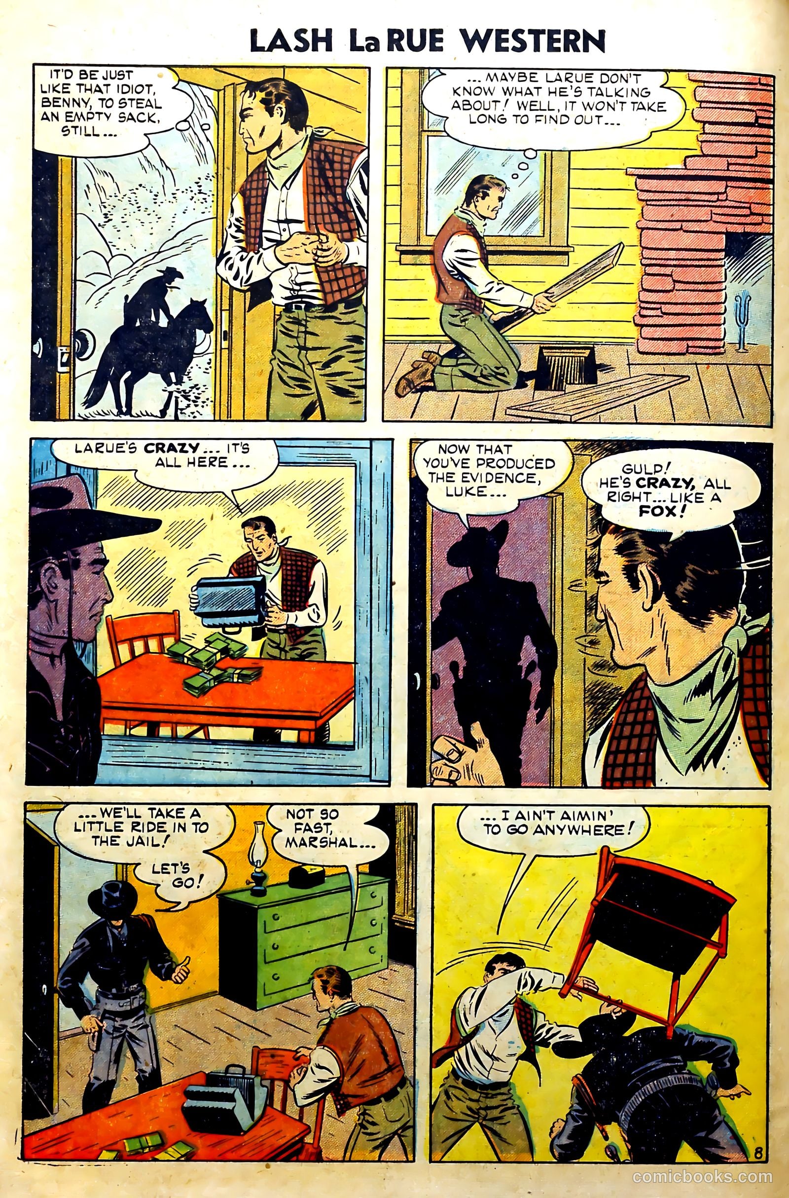 Lash Larue Western #51 (1964) — page 10 of 36