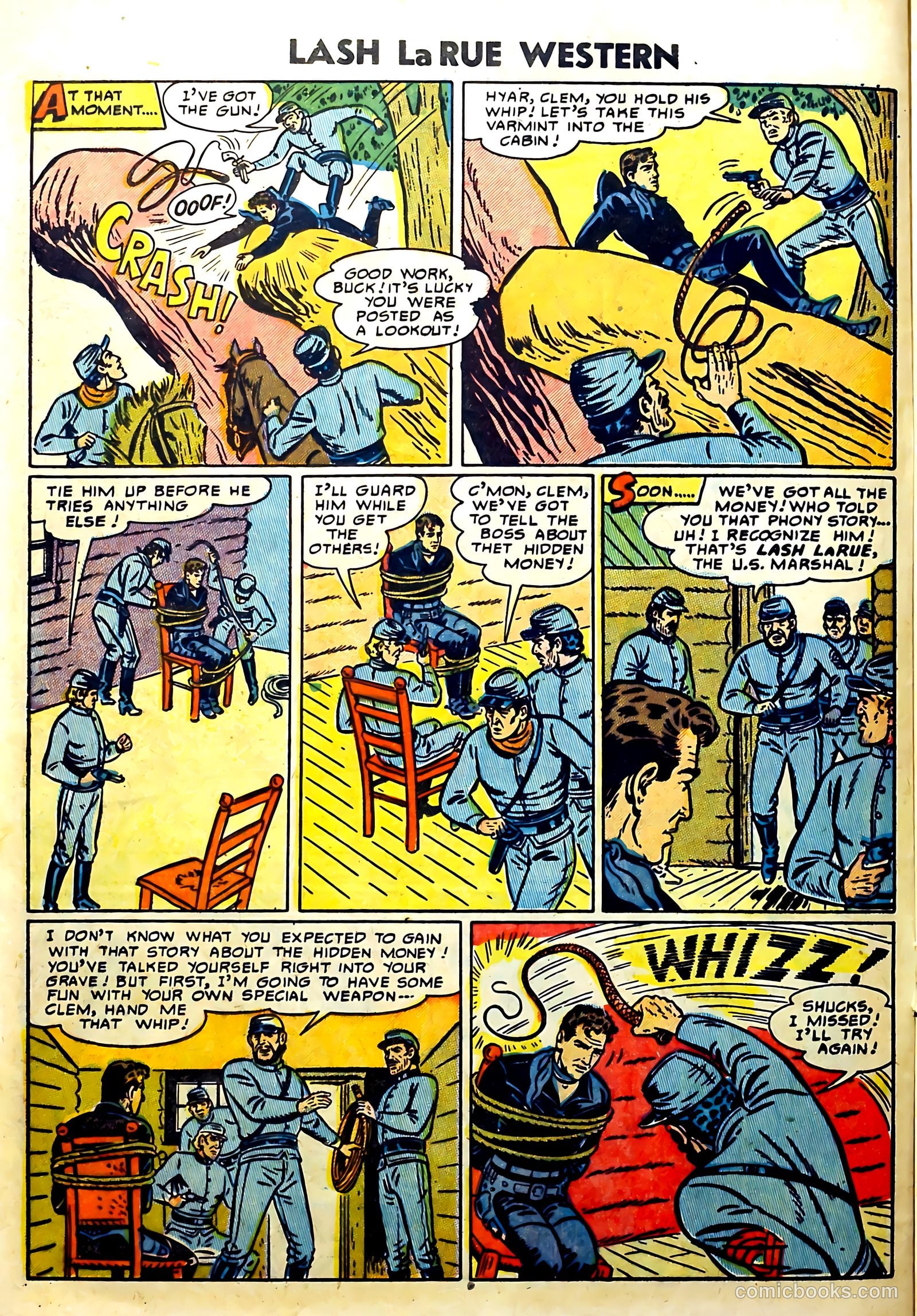 Lash Larue Western #51 (1964) — page 16 of 36